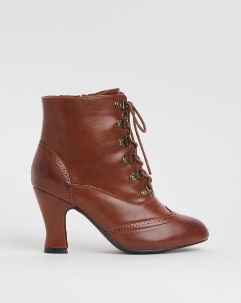Joe Browns Brogue Lace Up Boot EEE Fit