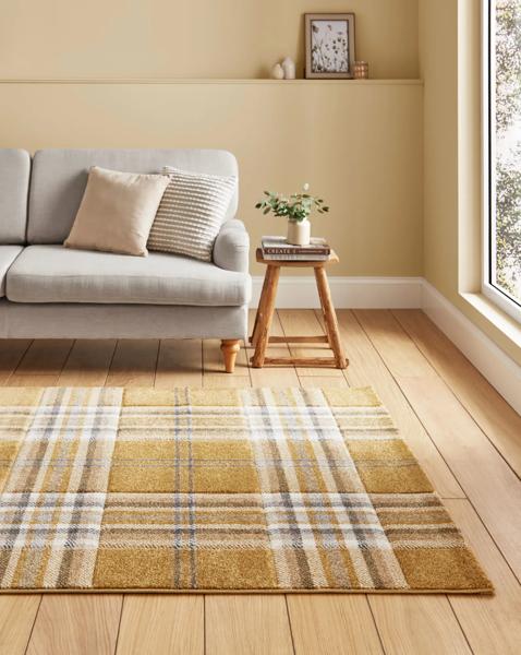 Catherine Lansfield Kelso Check Rug