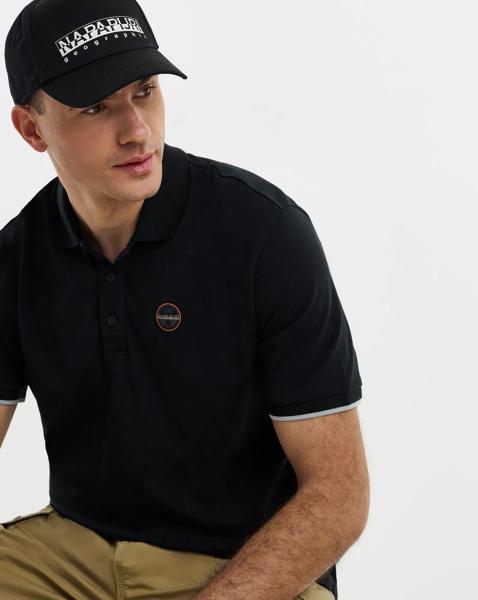 Napapijri Badge Short Sleeve Polo