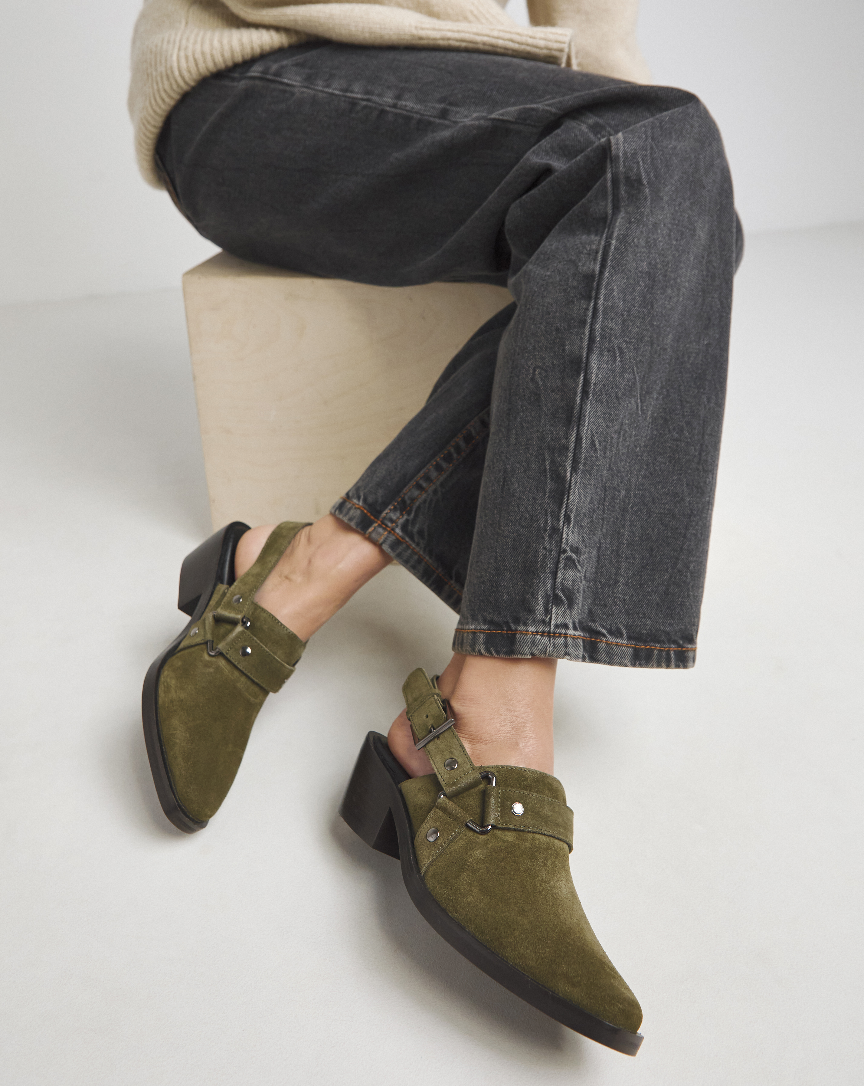 Western Detailed Shoe Ex Wide