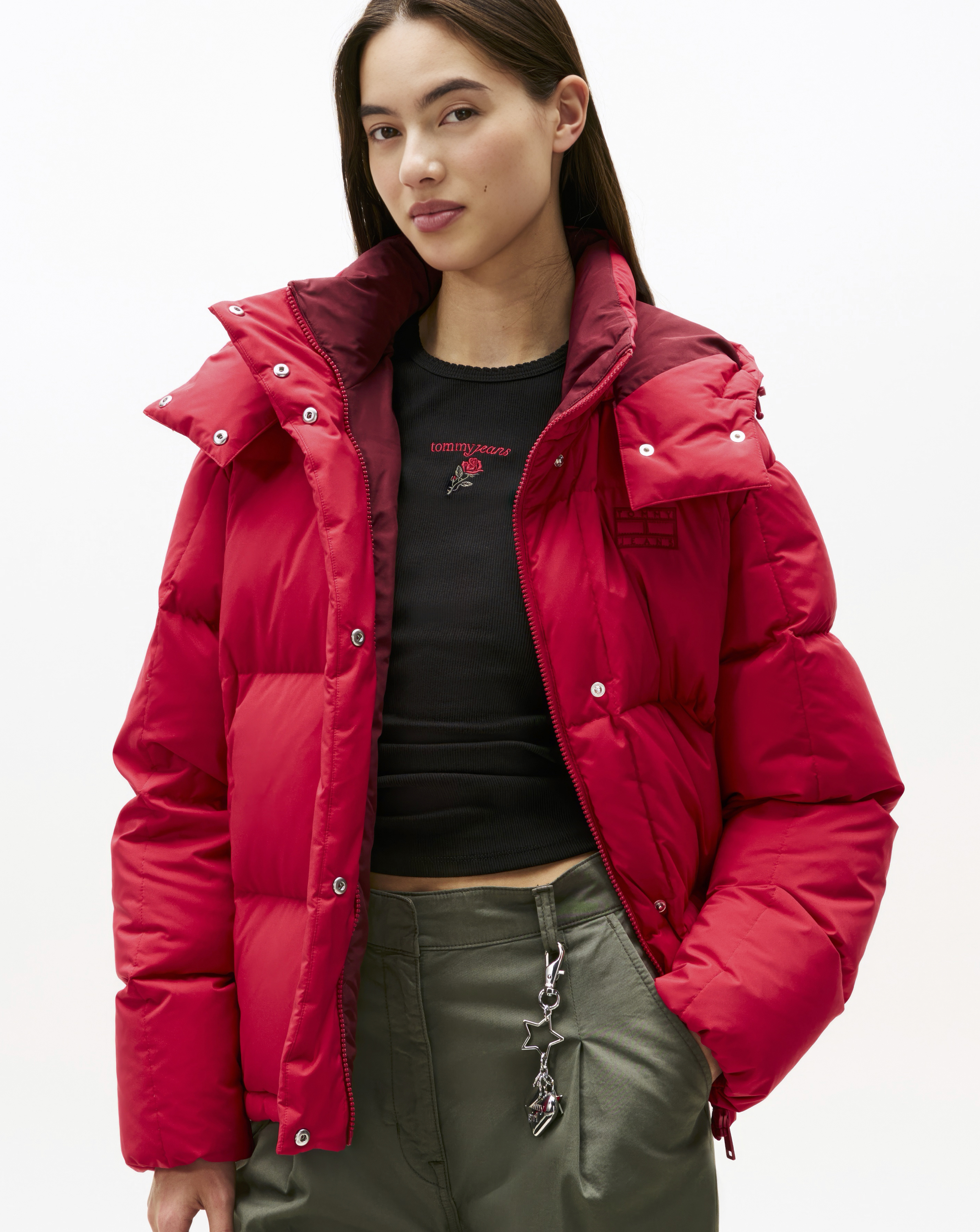 Tommy Jeans Alaska Grid Down Jacket