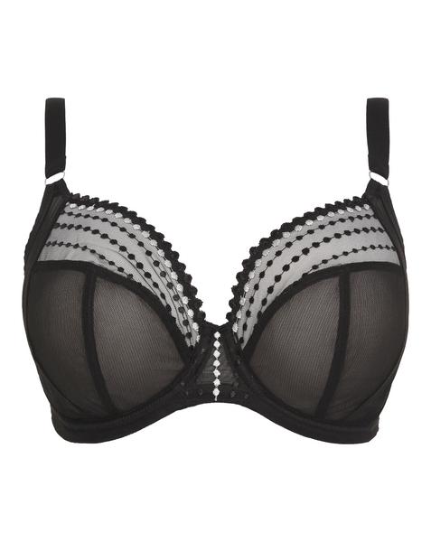 Elomi Matilda Plunge Wired Bra Black