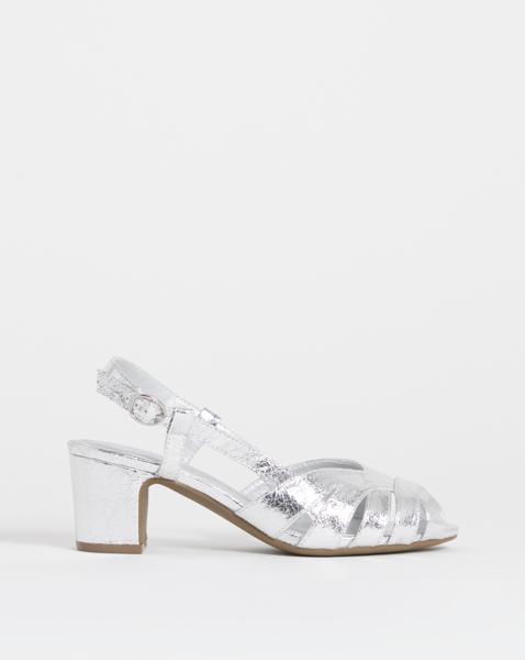 Peep Toe Sling Back Shoes Std Fit