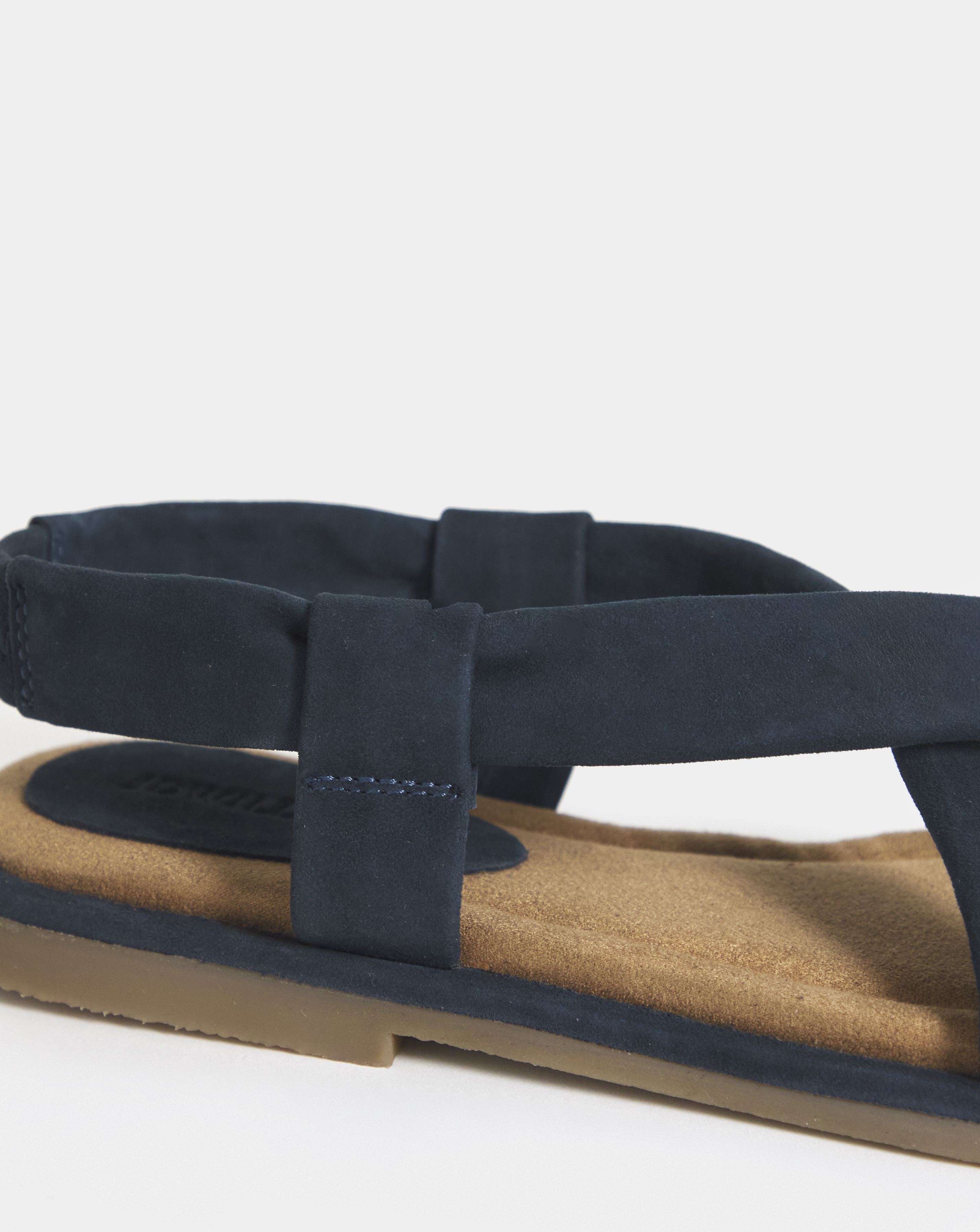 Tubular Flat Sandal Wide