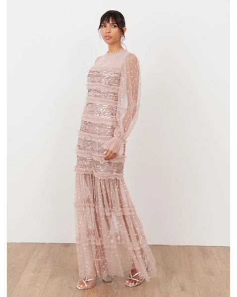 Maya Deluxe Embellished Dress