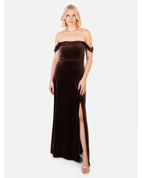 Maya Deluxe Plain Dress