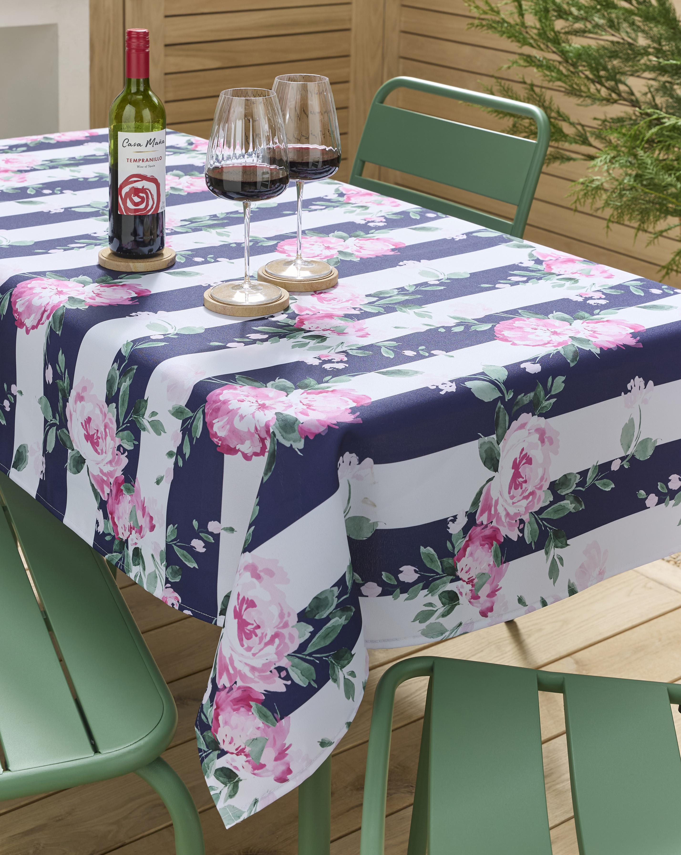 Joanna Hope Floral Wipe Clean Tablecoth