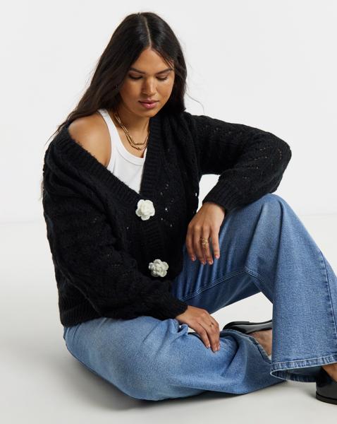 Simply Be Pointelle Cardigan