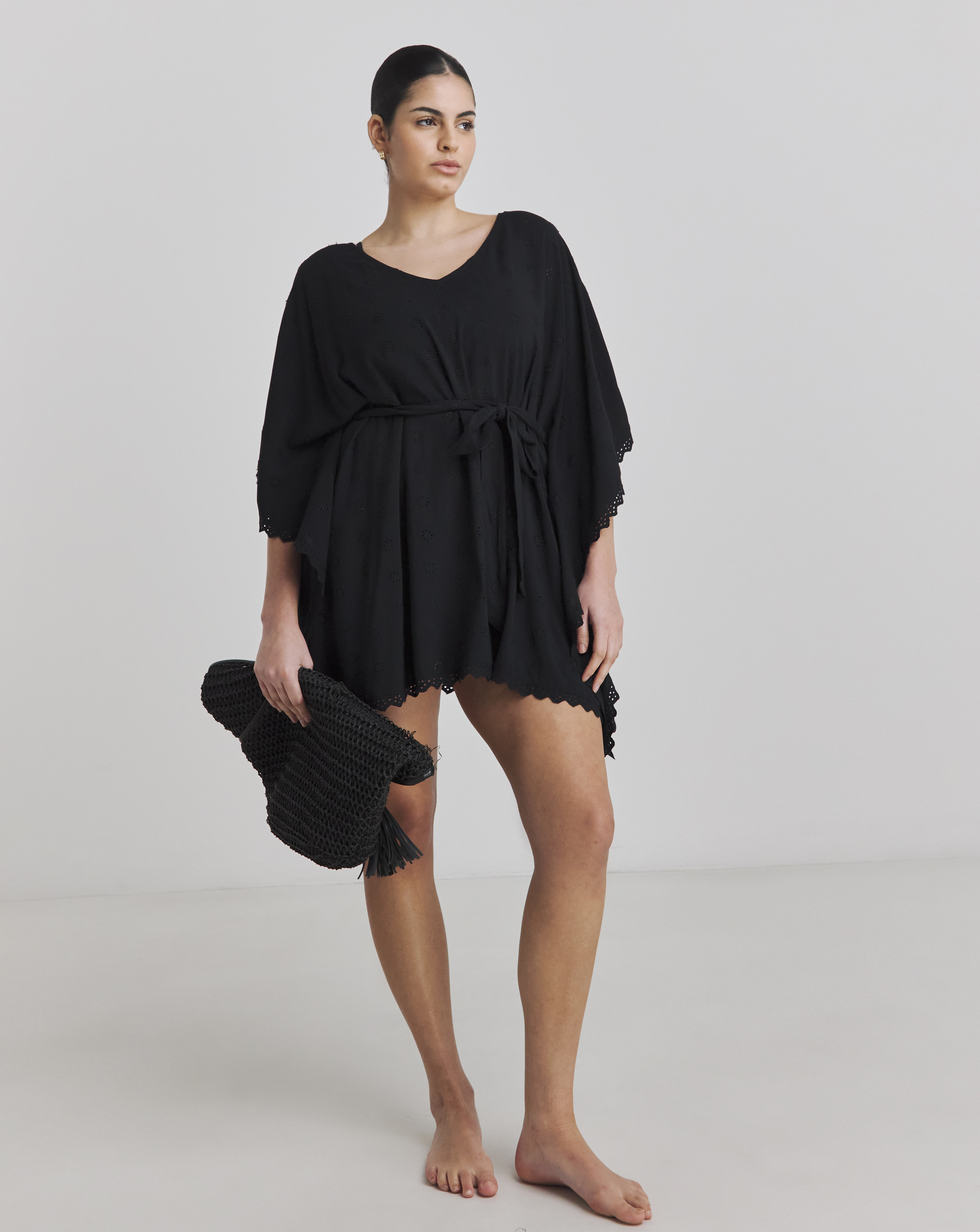 Beach To Broderie Kaftan
