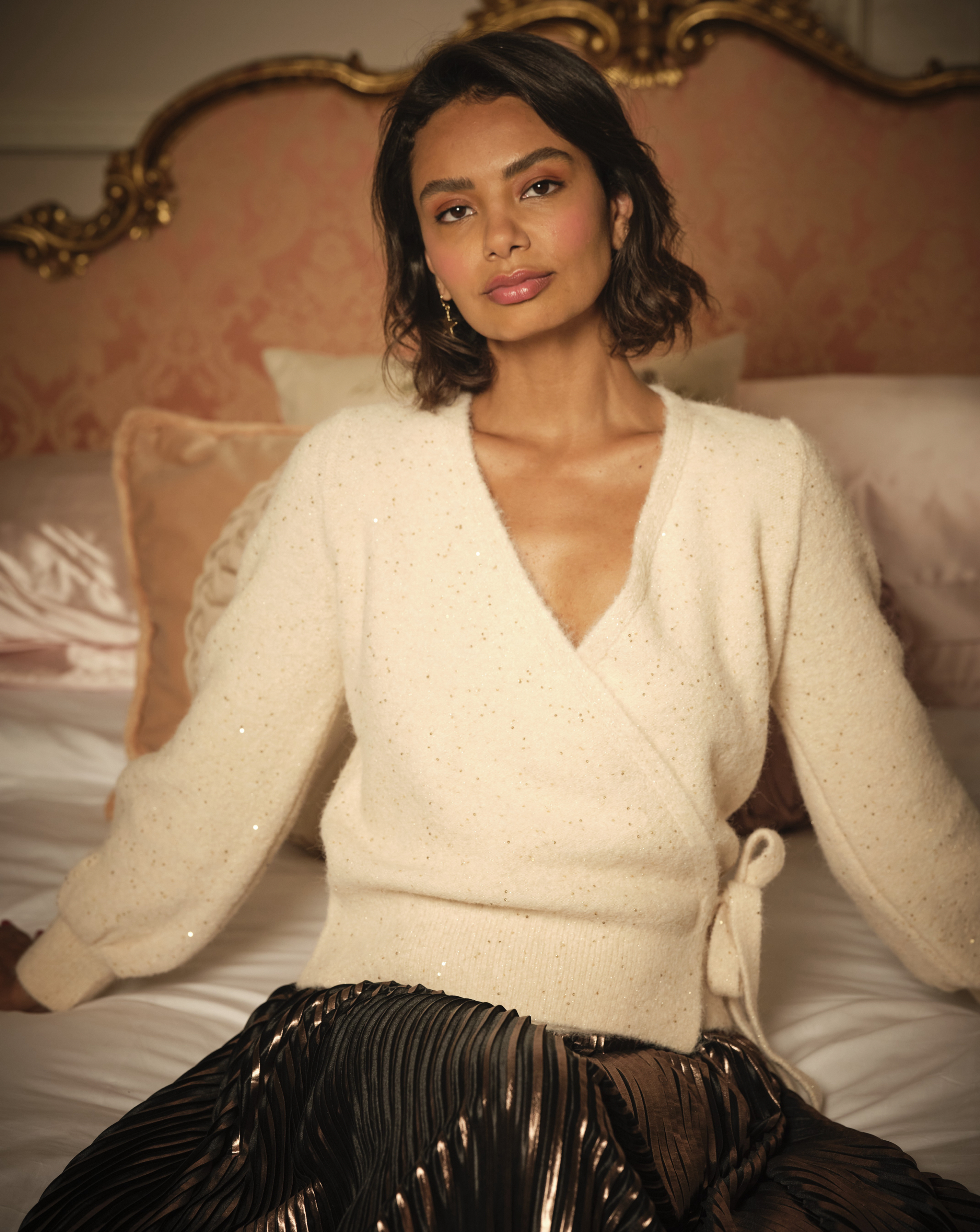 Fatface Bonnie Wrap Cardigan