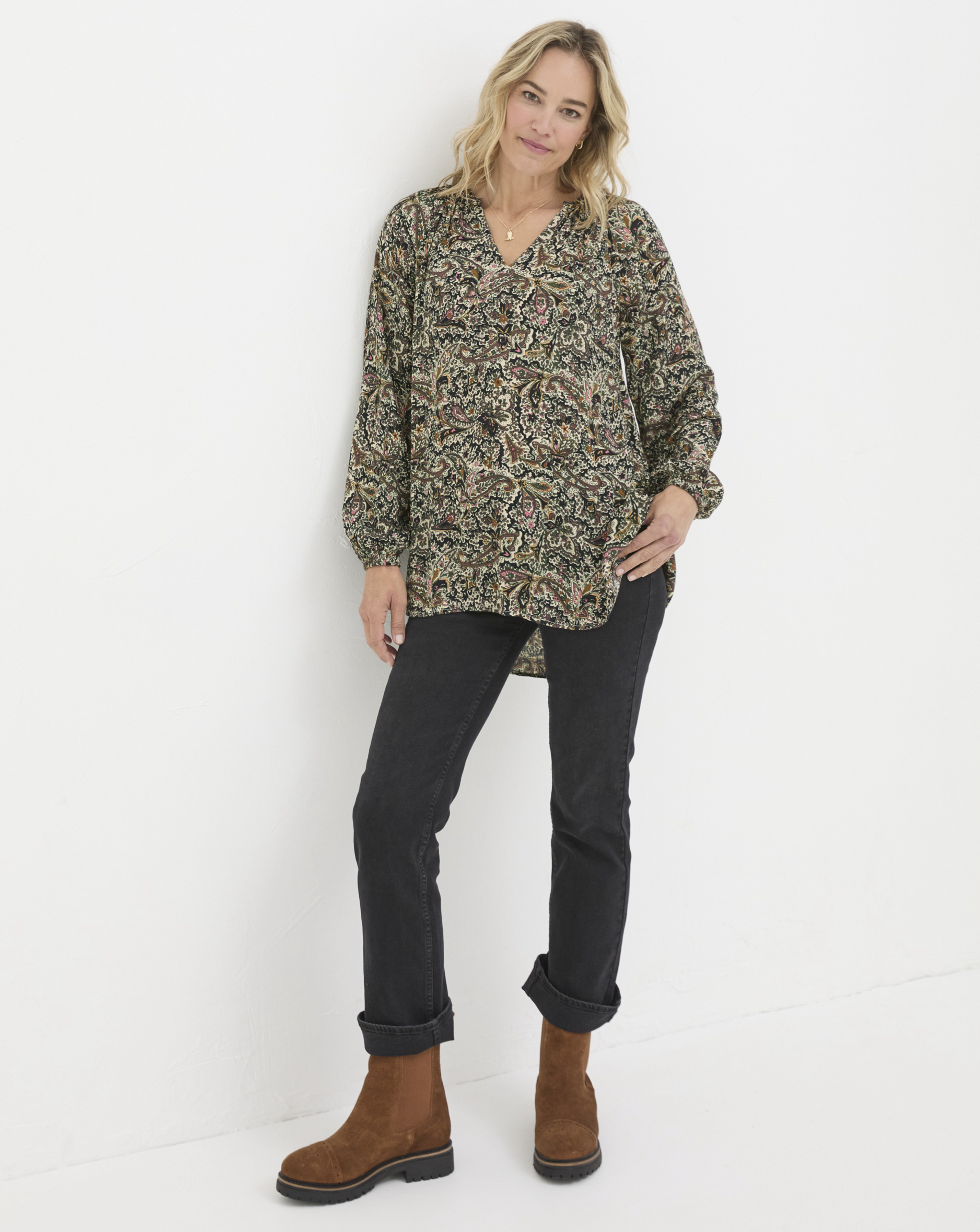 FatFace Faye Wild Pasiley Tunic
