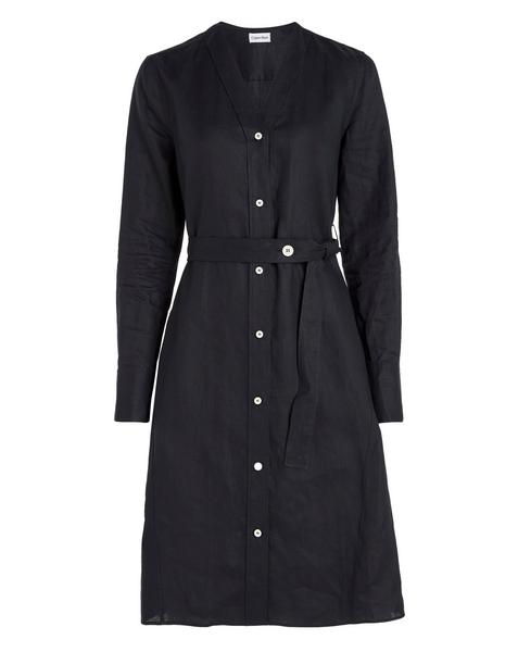 Calvin Klein Linen Midi Dress