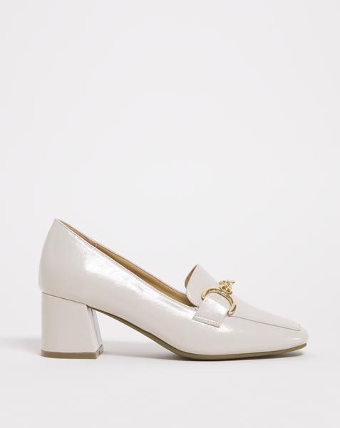 Flexible Block Heel Loafer E Fit