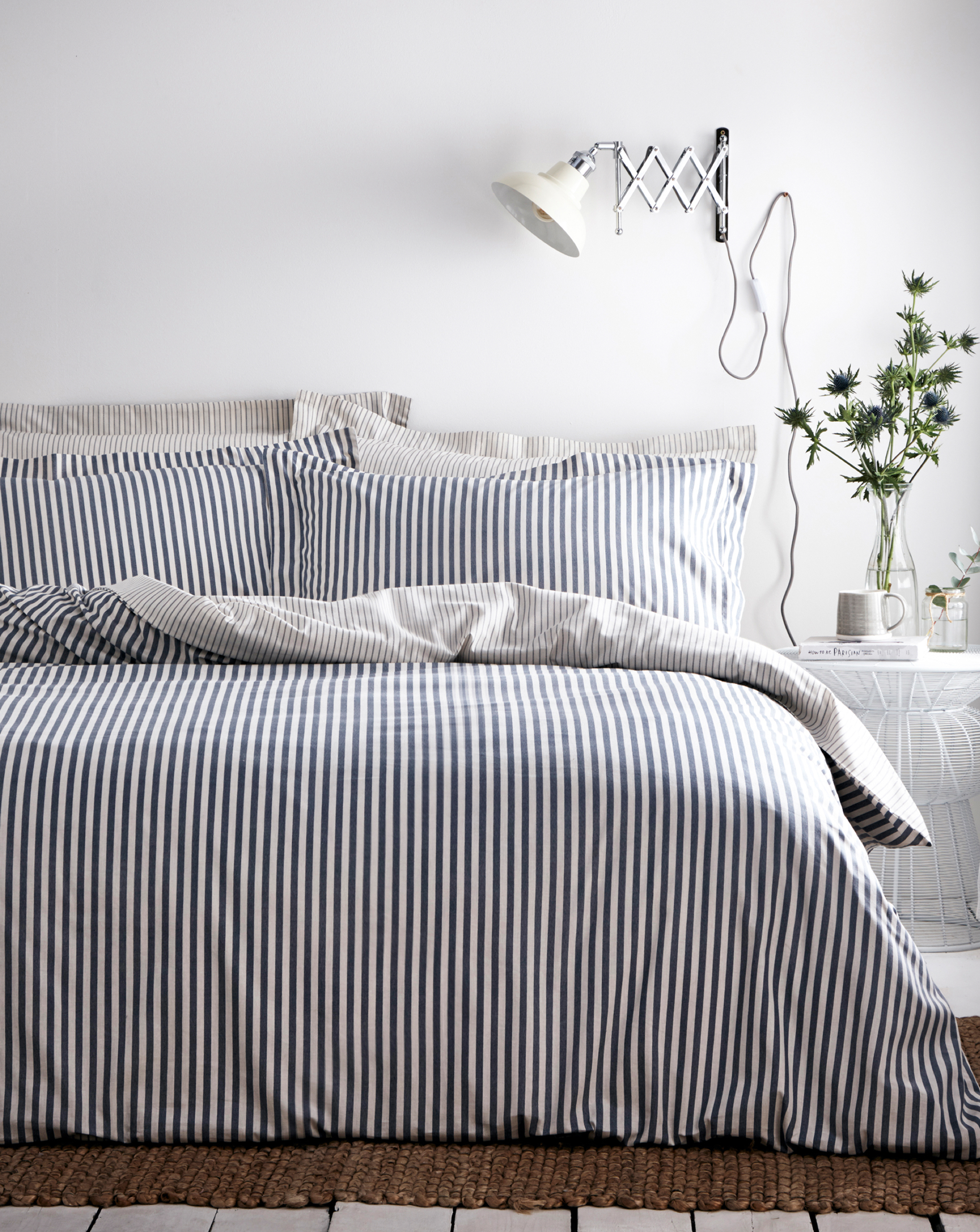 Yard Hebden Stripe 100% Cotton Duvet Set