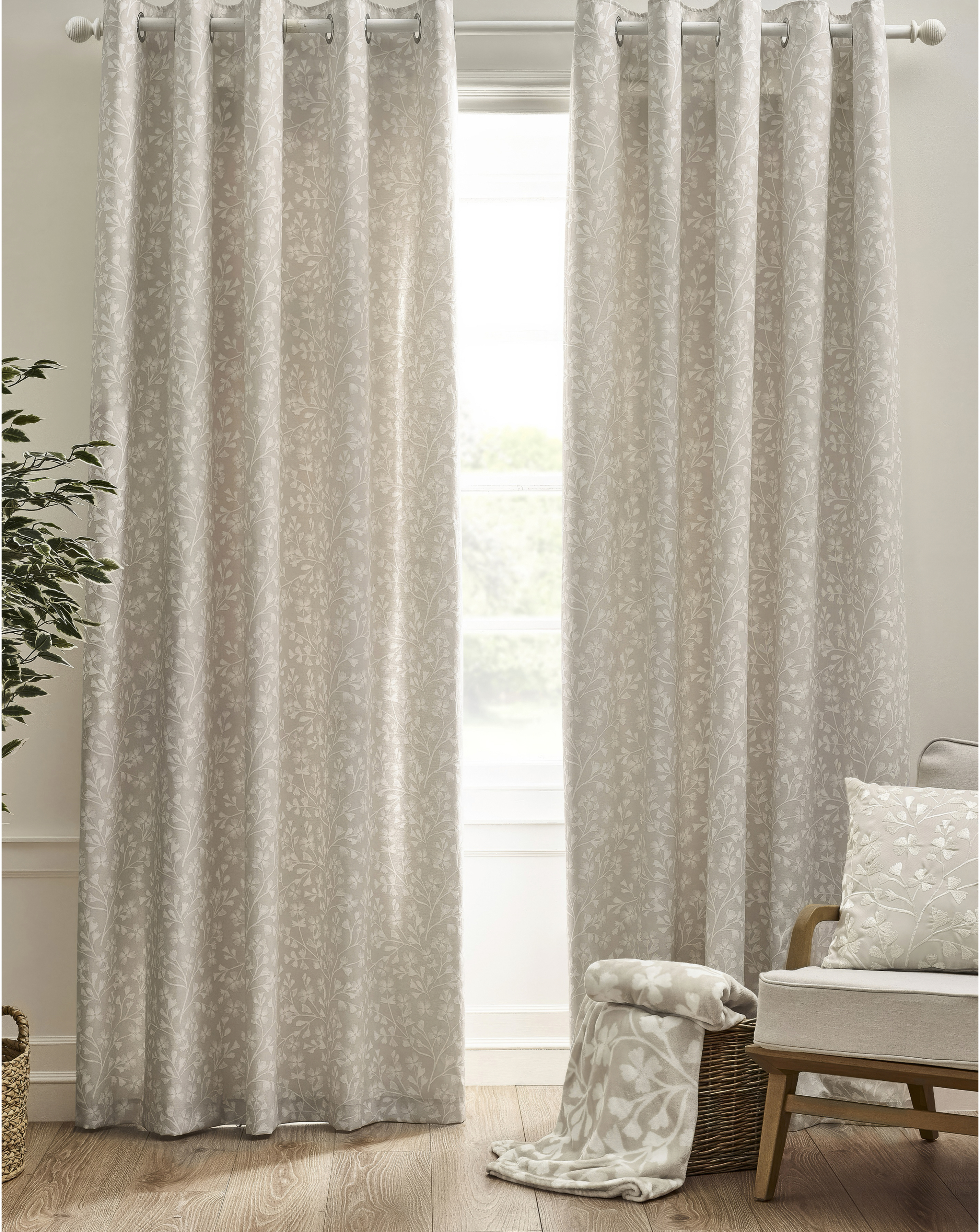Catherine Lansfield Brooke Curtain