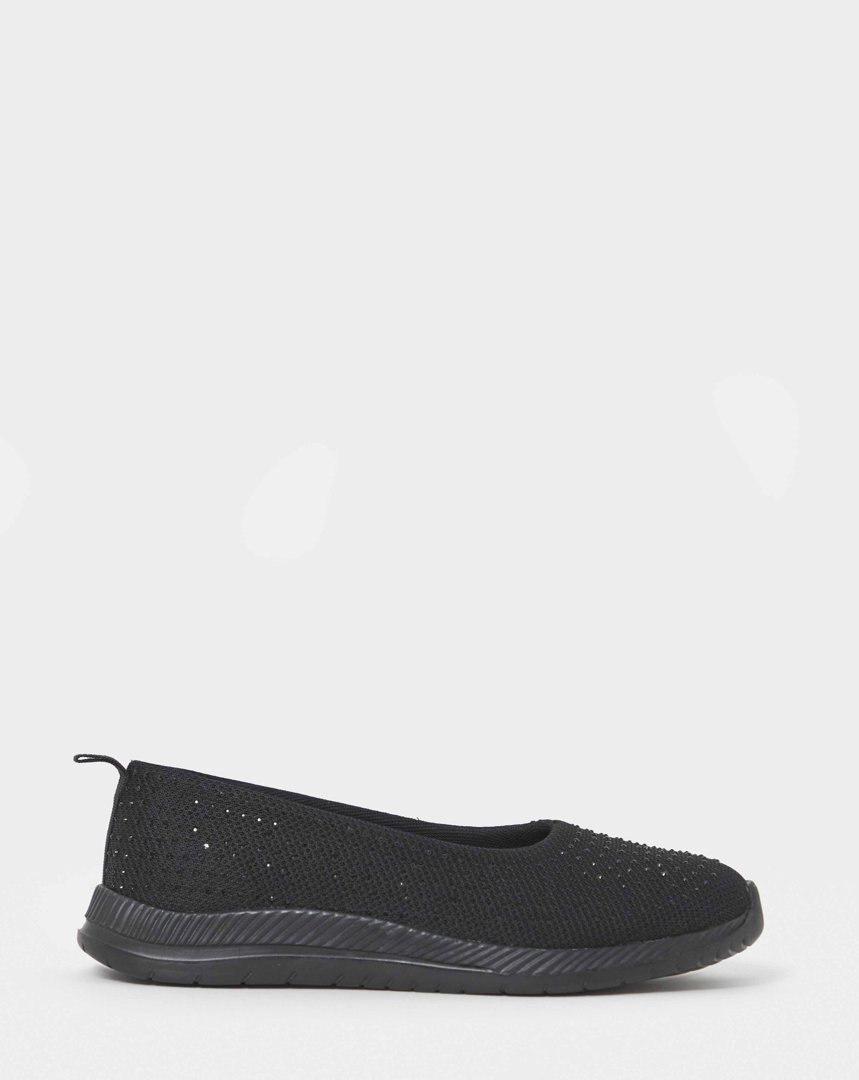 Cushion Walk Sparkle Knit Ballerina E