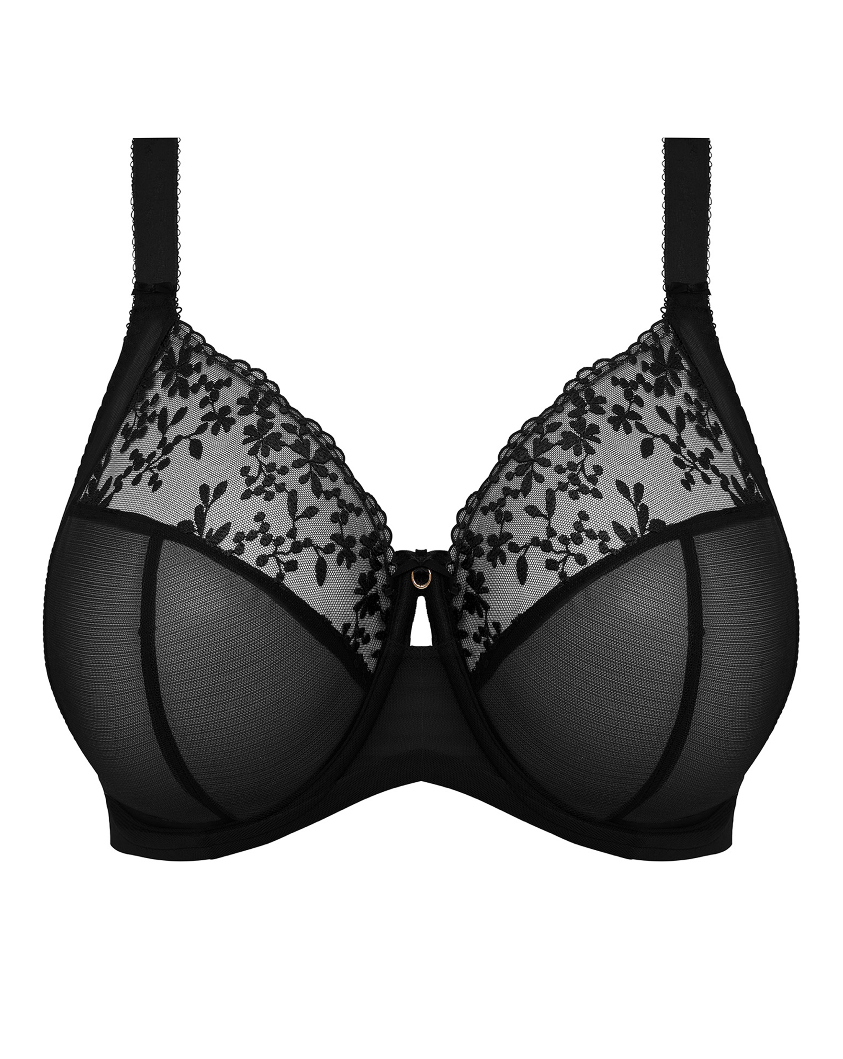 Elomi Zarla Full Cup Wired Bra Black
