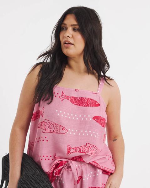Placement Print Cami