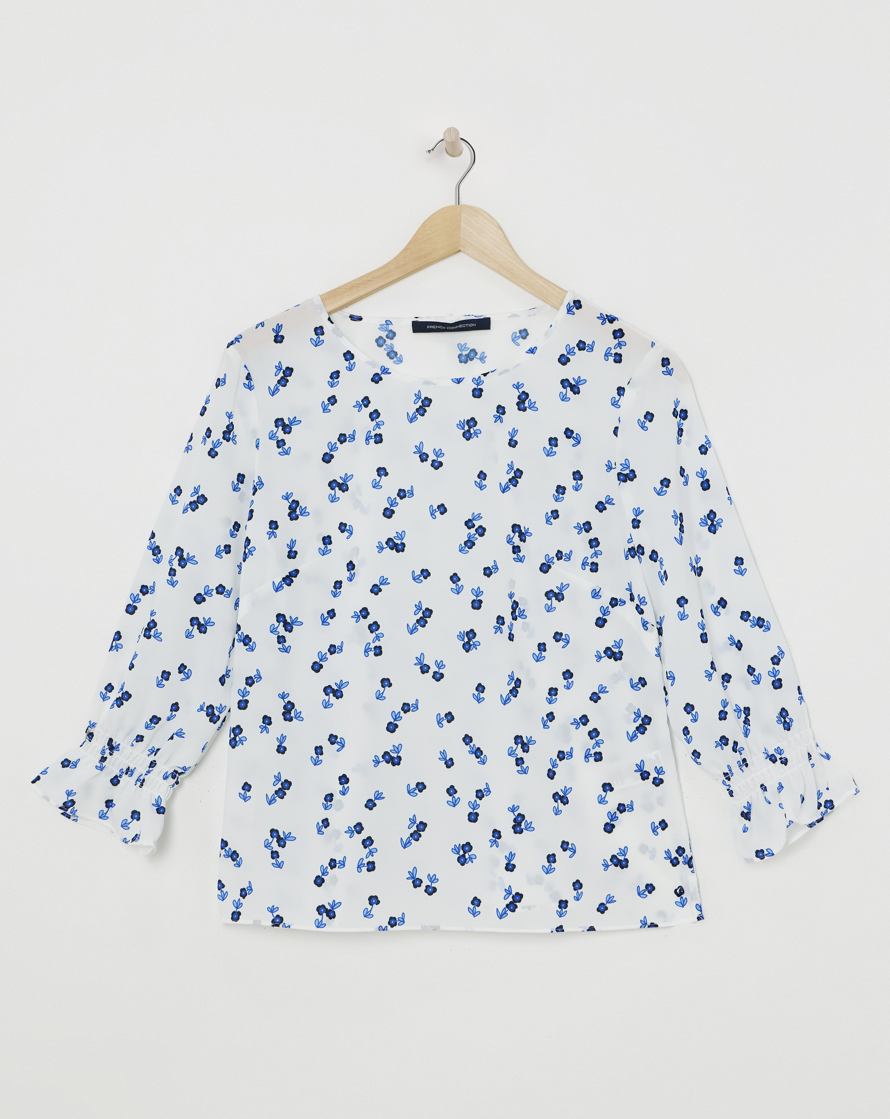 French Connection Betsy Crepe Top