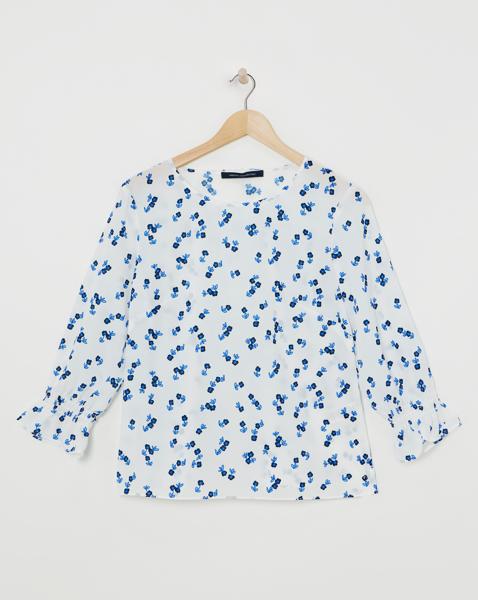 French Connection Betsy Crepe Top