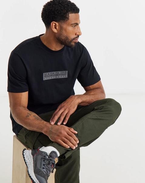 Napapijri Box Logo Short Sleeve T-Shirt