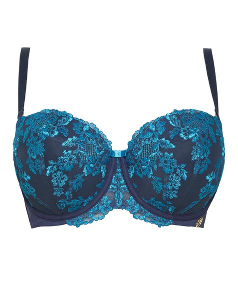 Joanna Hope Embroidery Balcony Bra