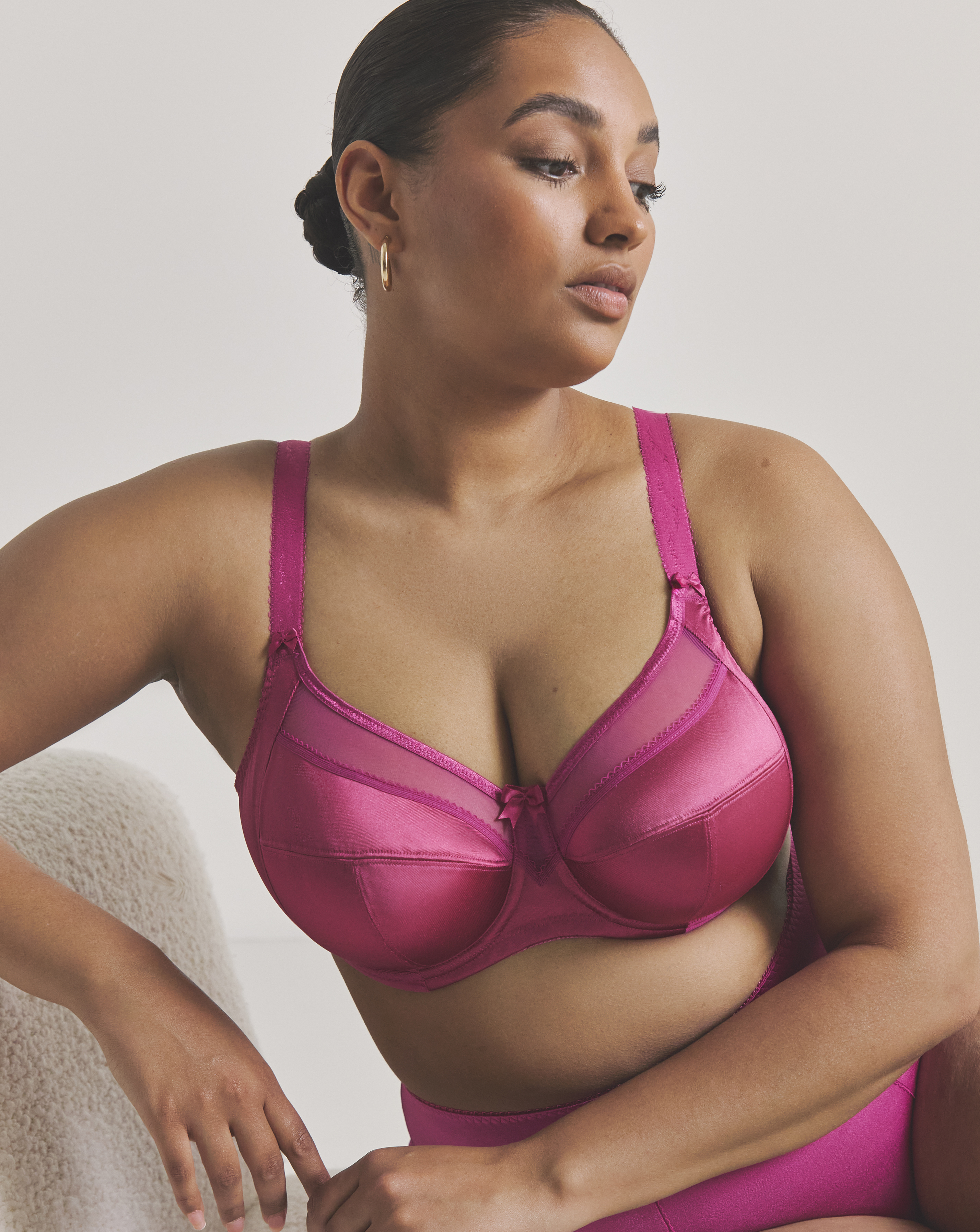 Goddess Keira Full Cup Bra Mulberry