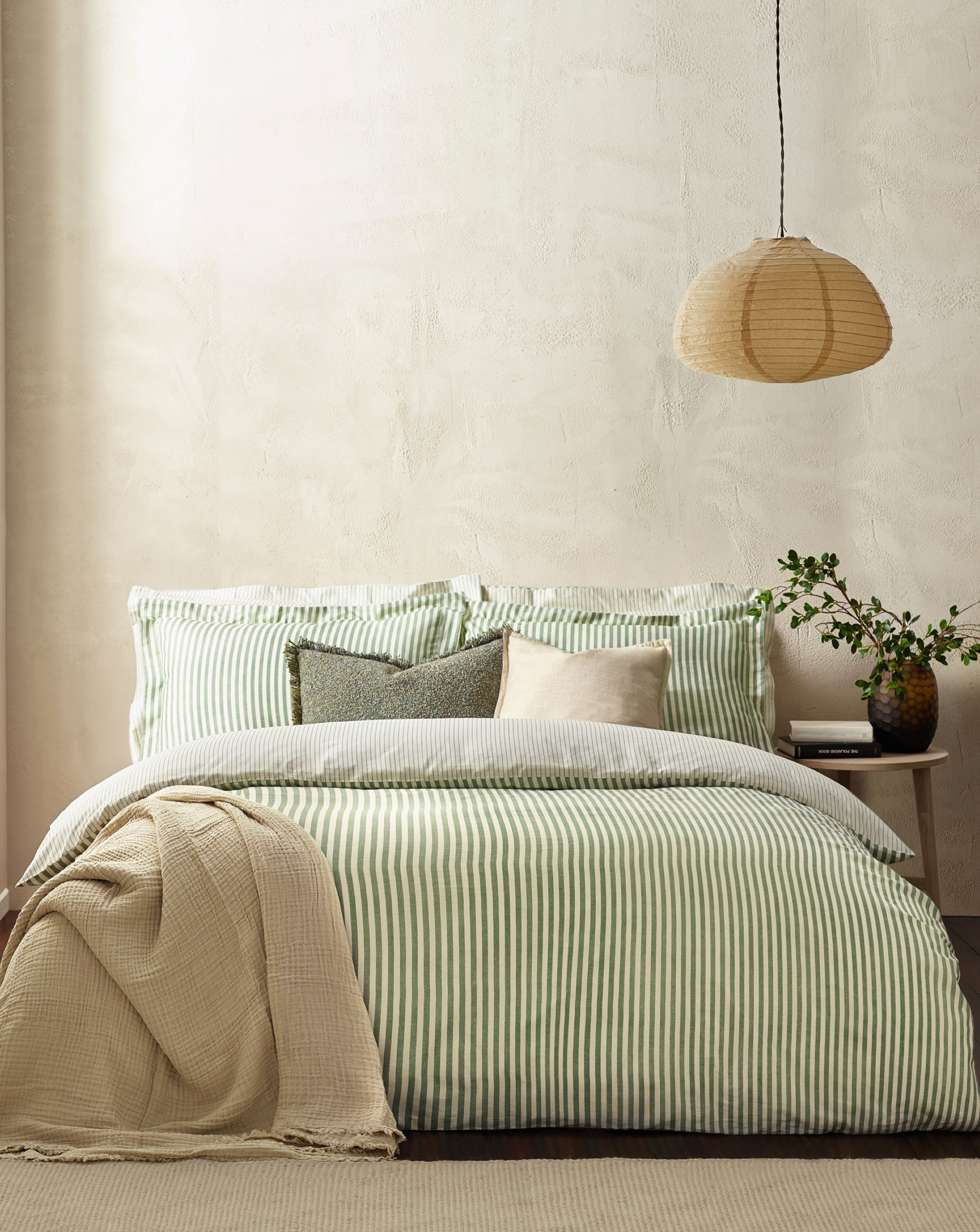 Yard Hebden Stripe 100% Cotton Duvet Set