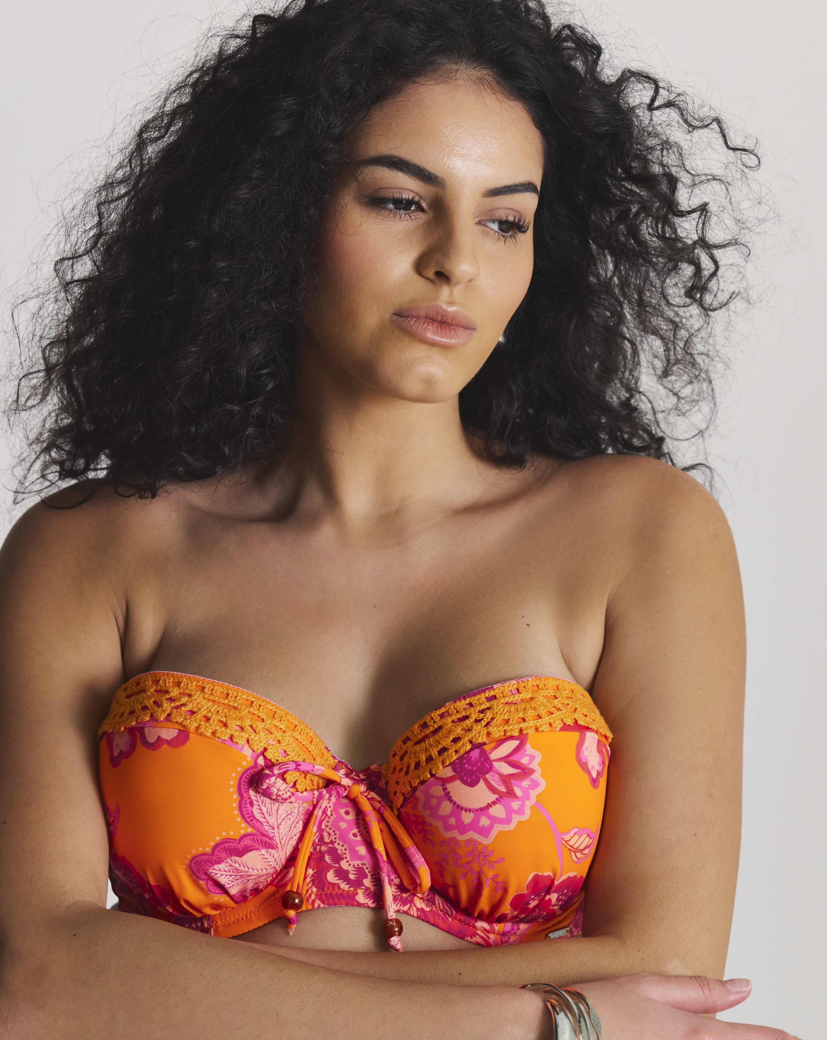 Underwired Bandeau Bikini Top