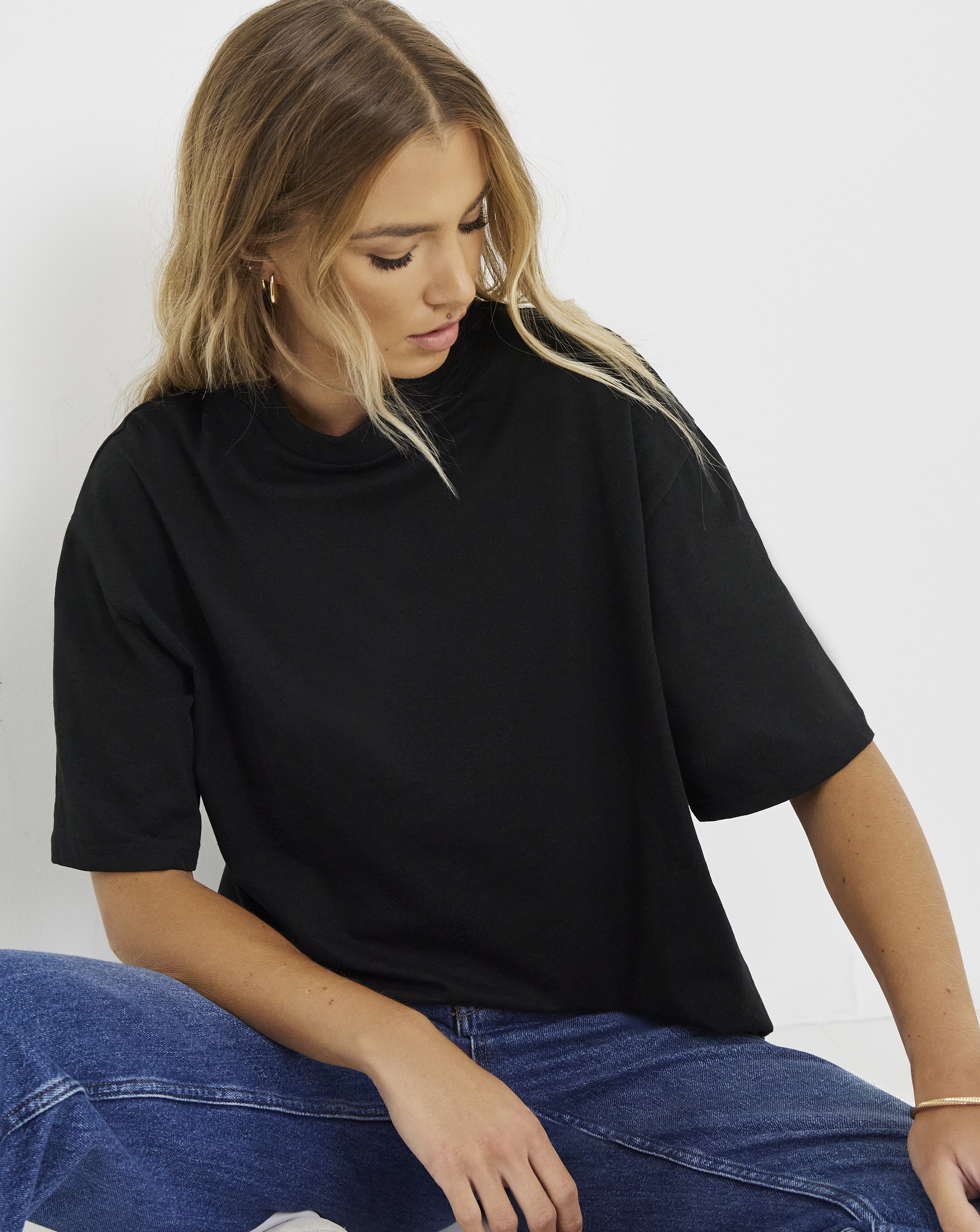 High Neck T-Shirt