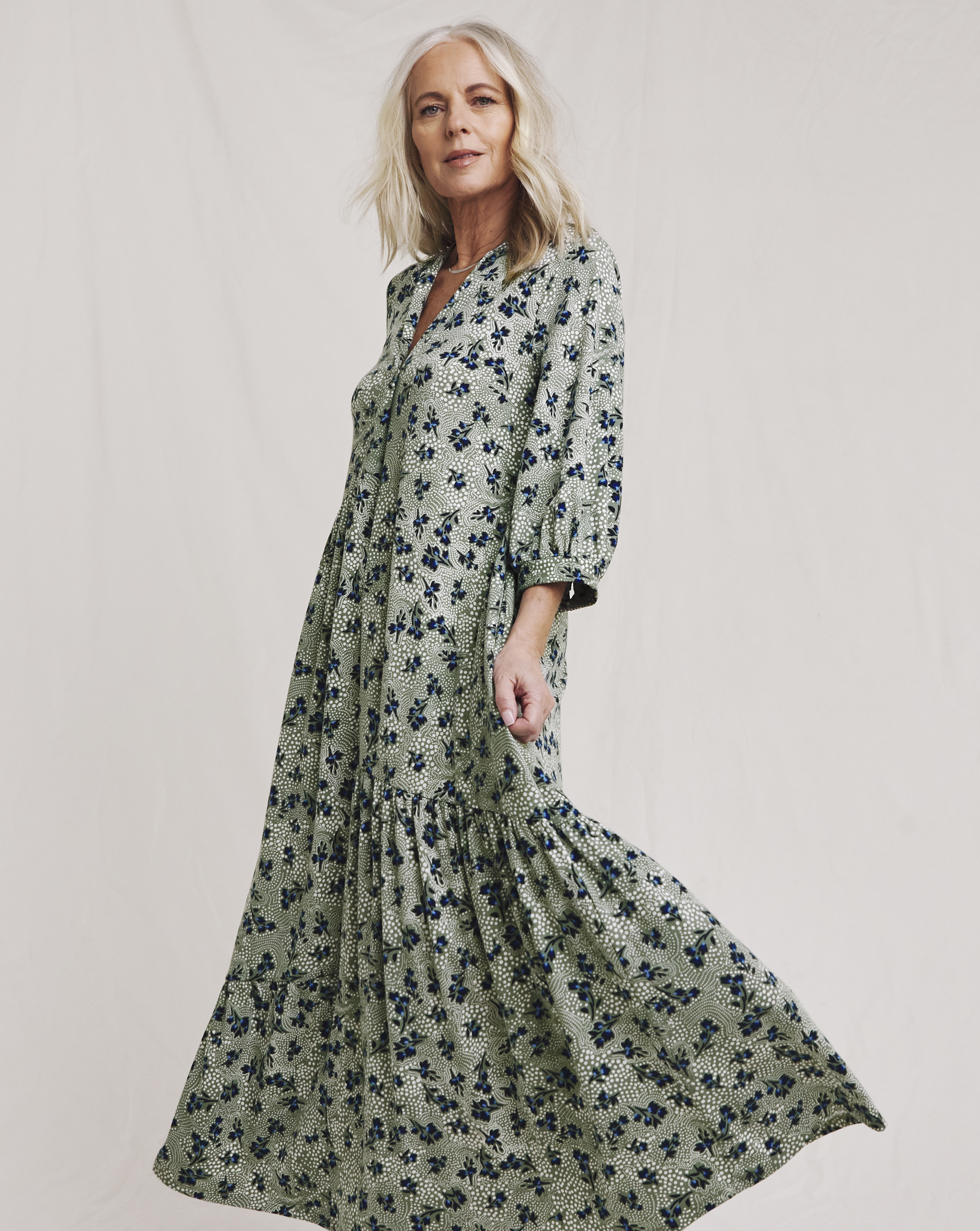 Julipa Asymmetric Midi Dress