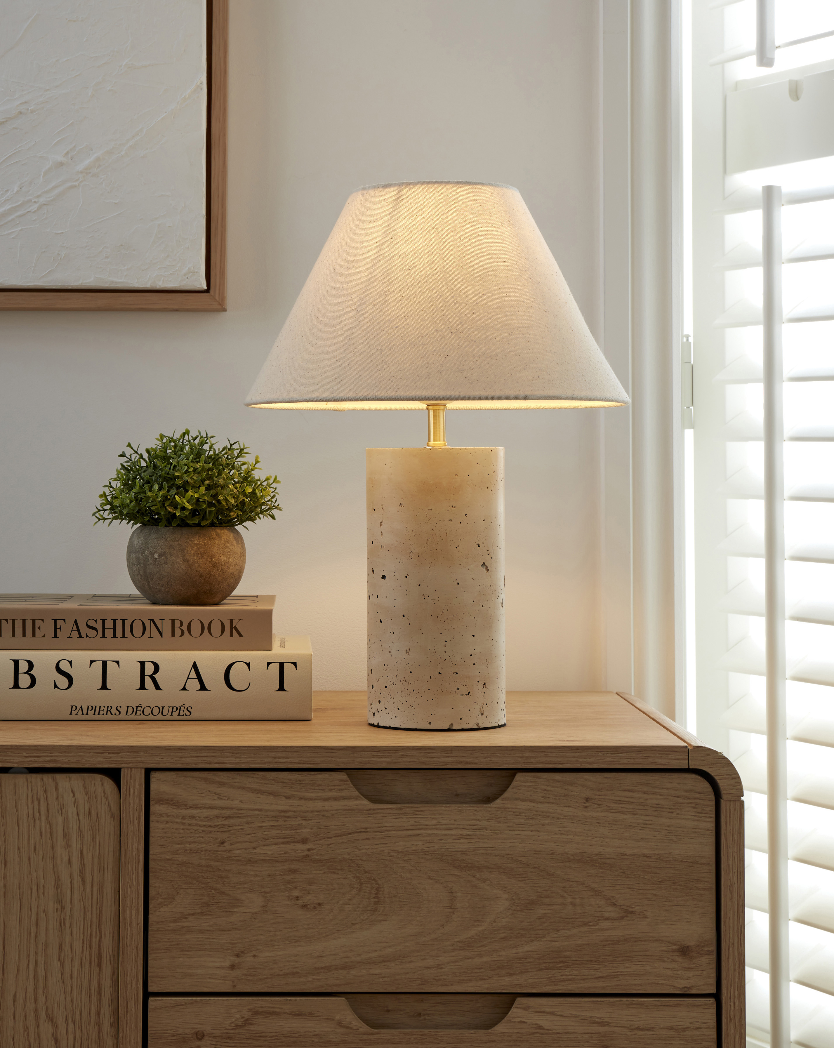 Hadley Textured Table Lamp