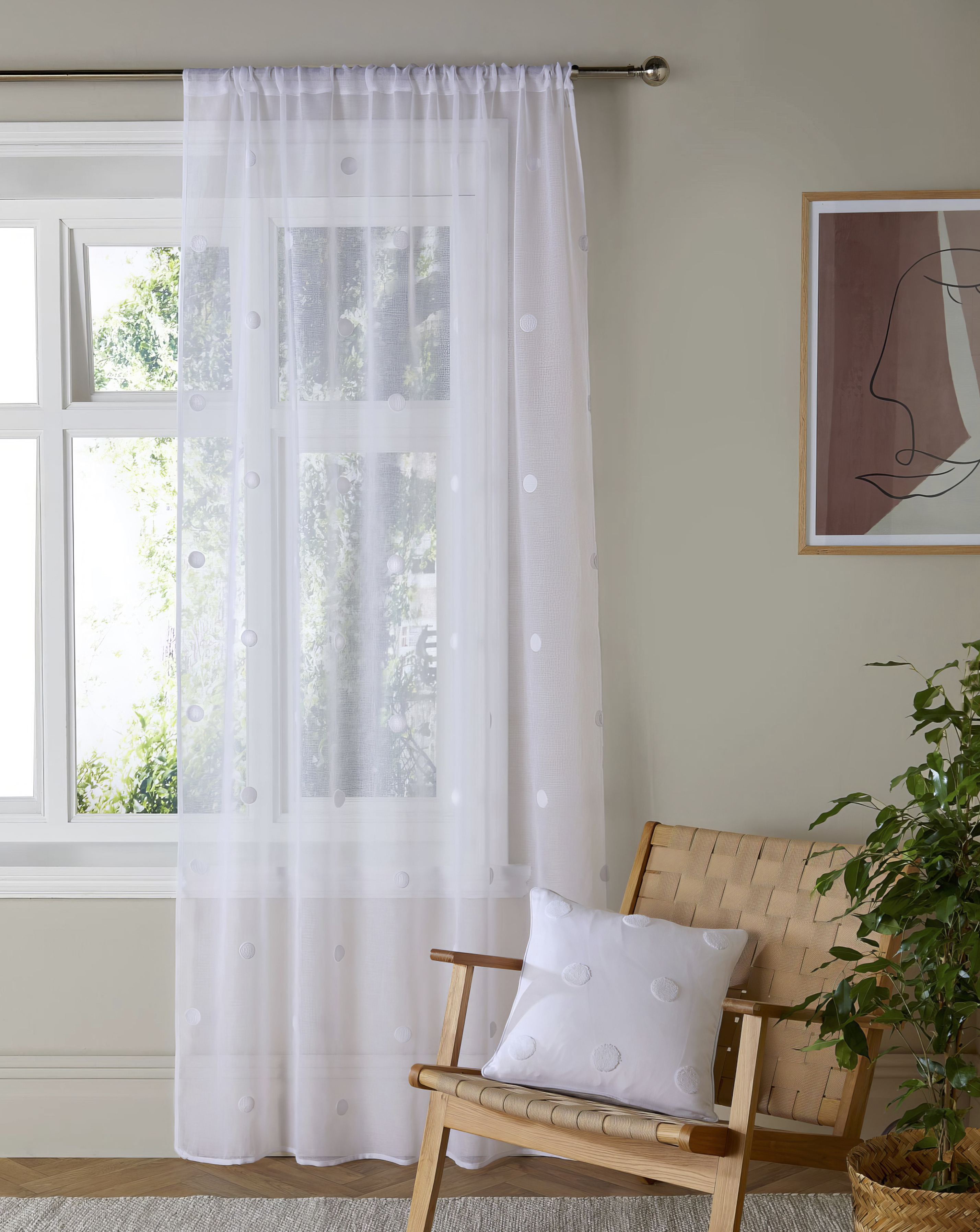 Zara Dotted Voile