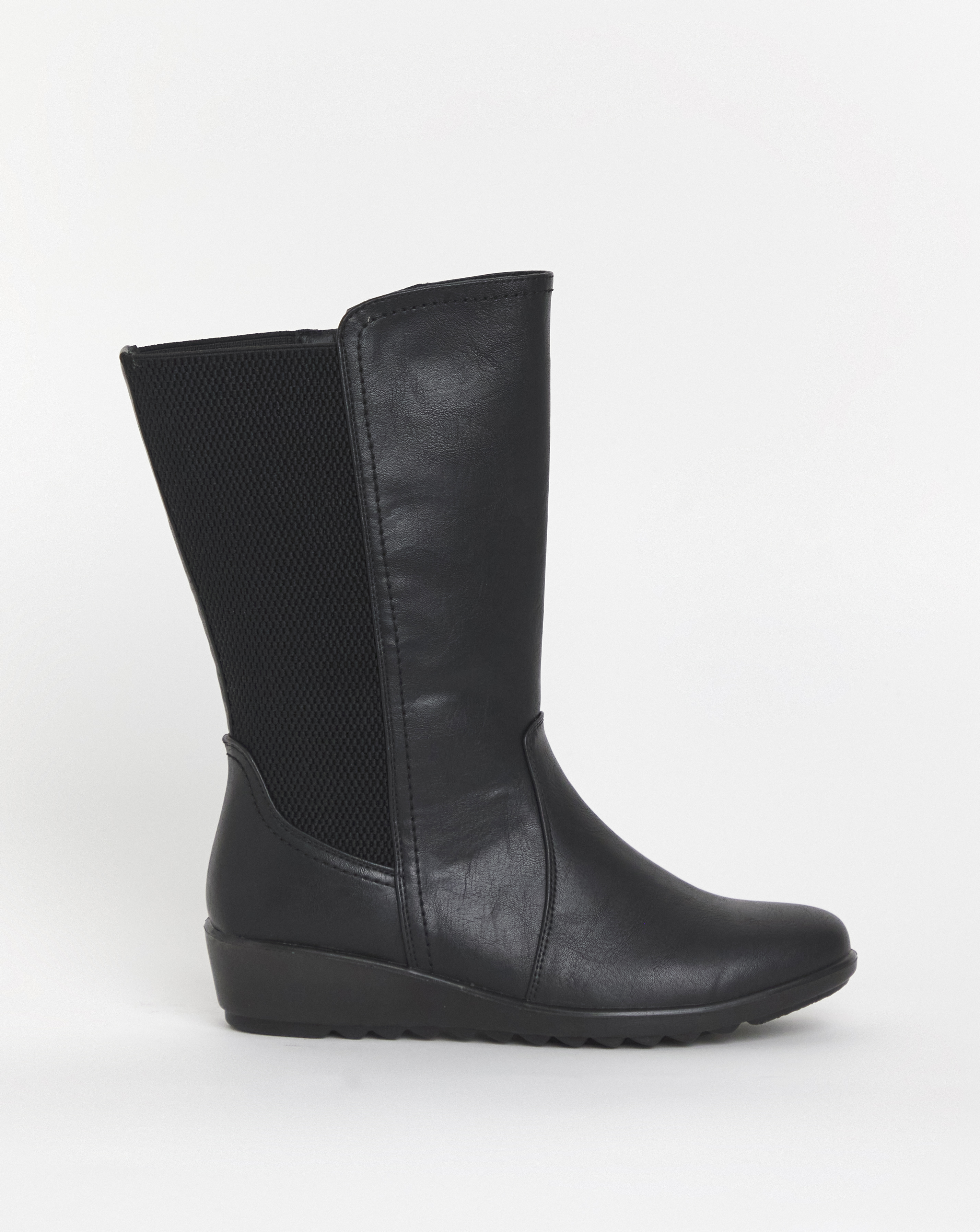 Cushion Walk Elastic Mid Boot EEE Fit