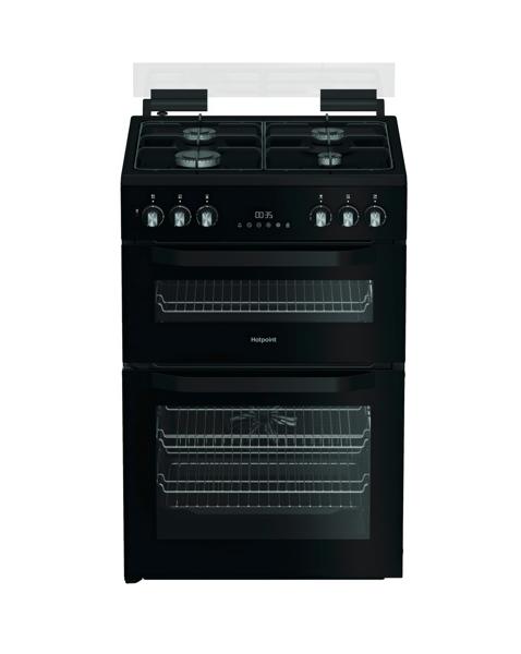 Hotpoint HDD6GDC2B1 Cooker - Black