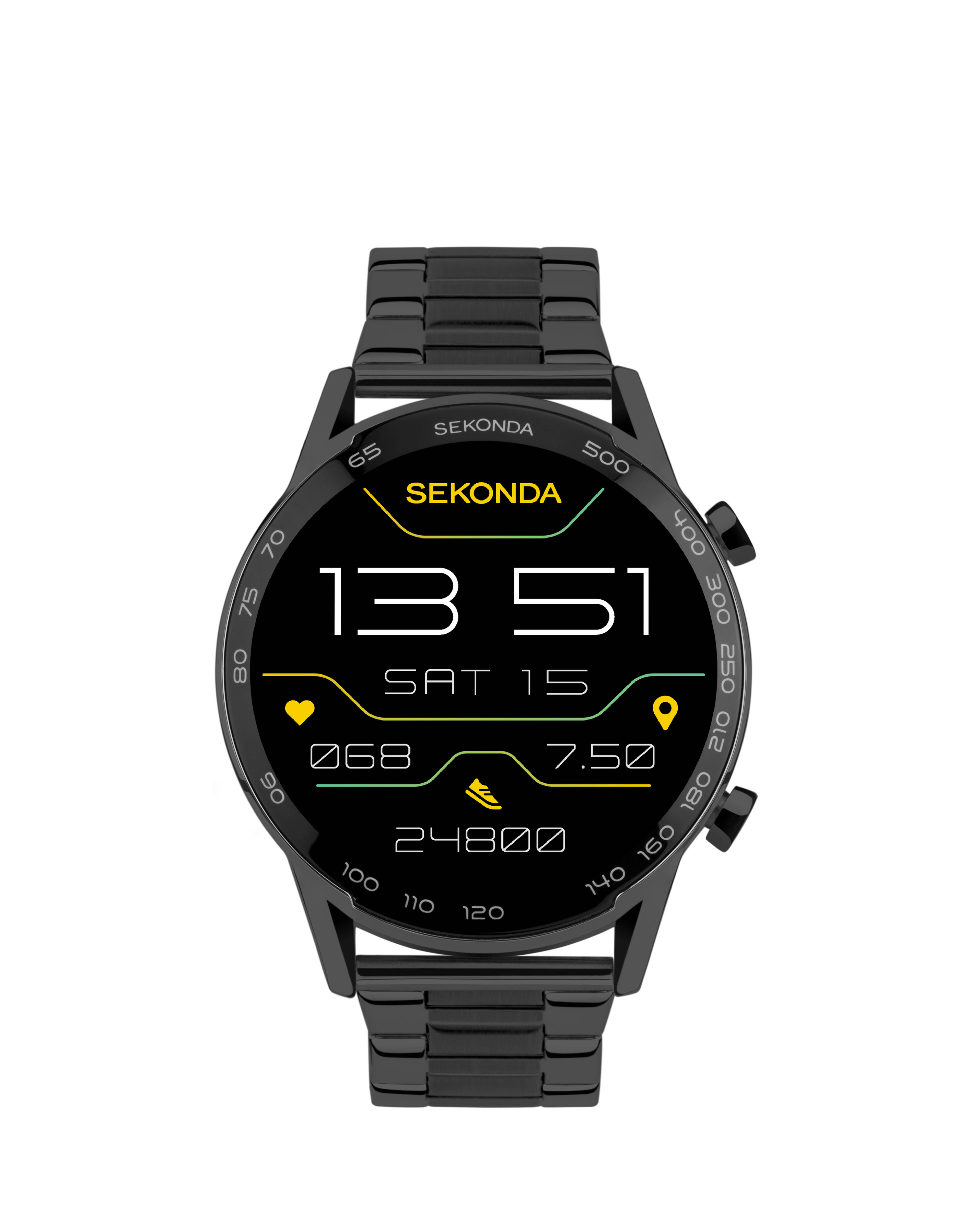 Active+ - Black Alloy & Stainless Steel