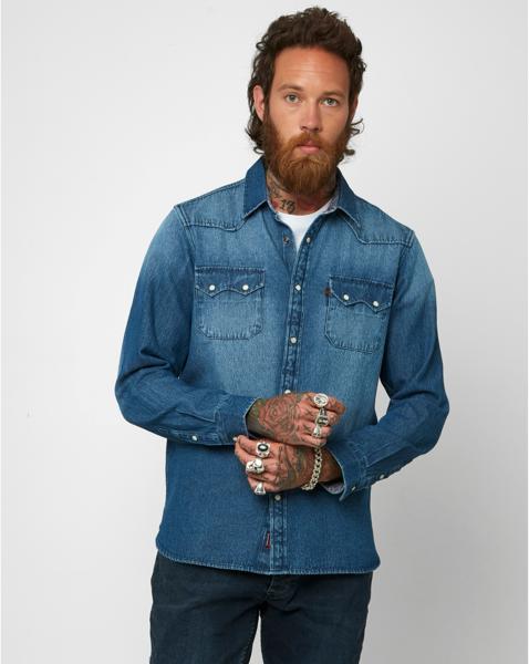 Joe Browns Blue Denim Shirt