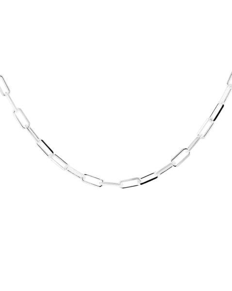 Sterling Silver Paper Chain T-Bar