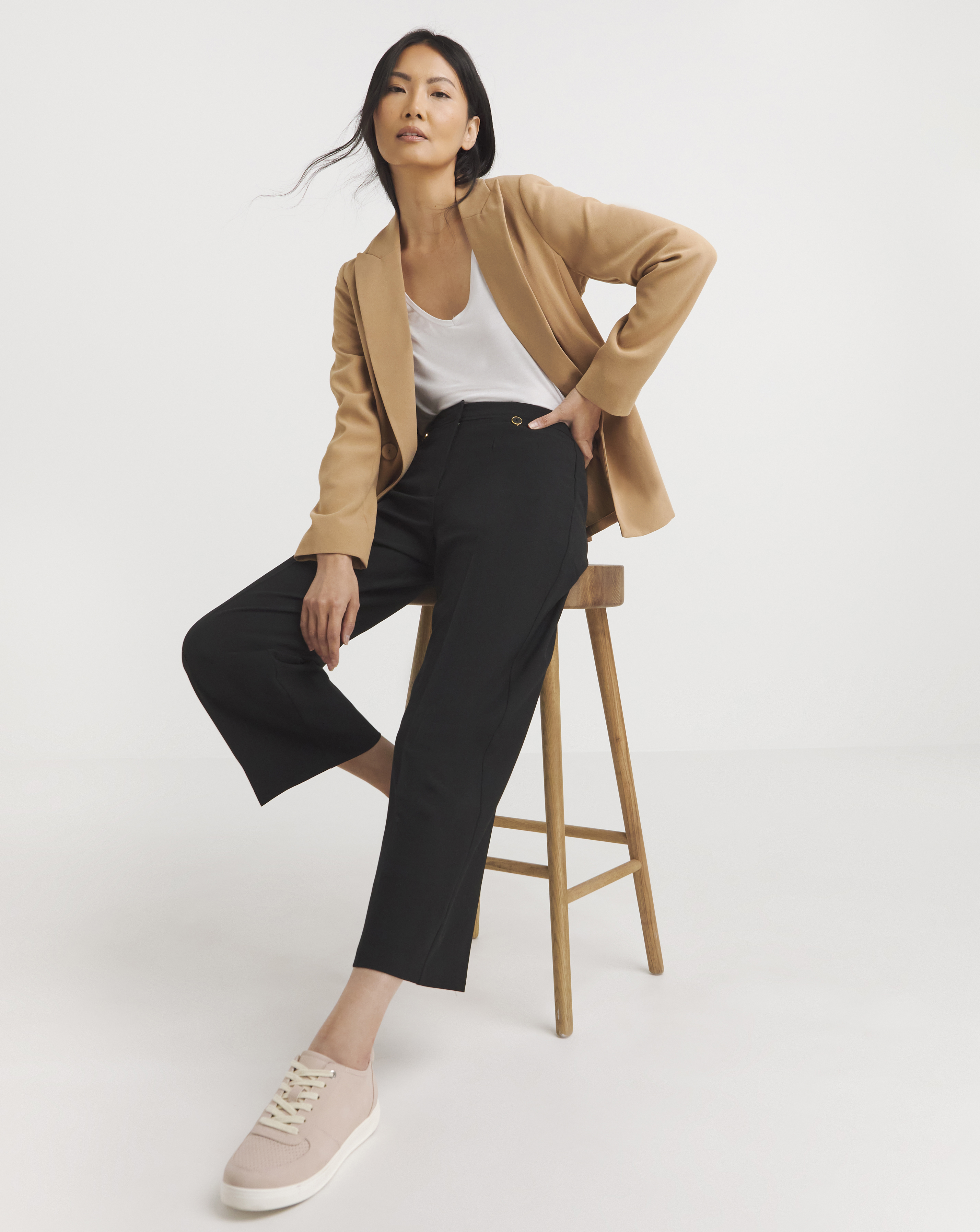Slimma Wide Leg Trouser Short
