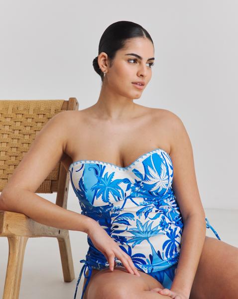 Figleaves Frida Bandeau Tankini Top