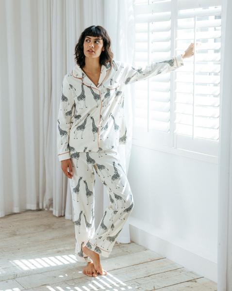 Chelsea Peers Button Up PJ Set