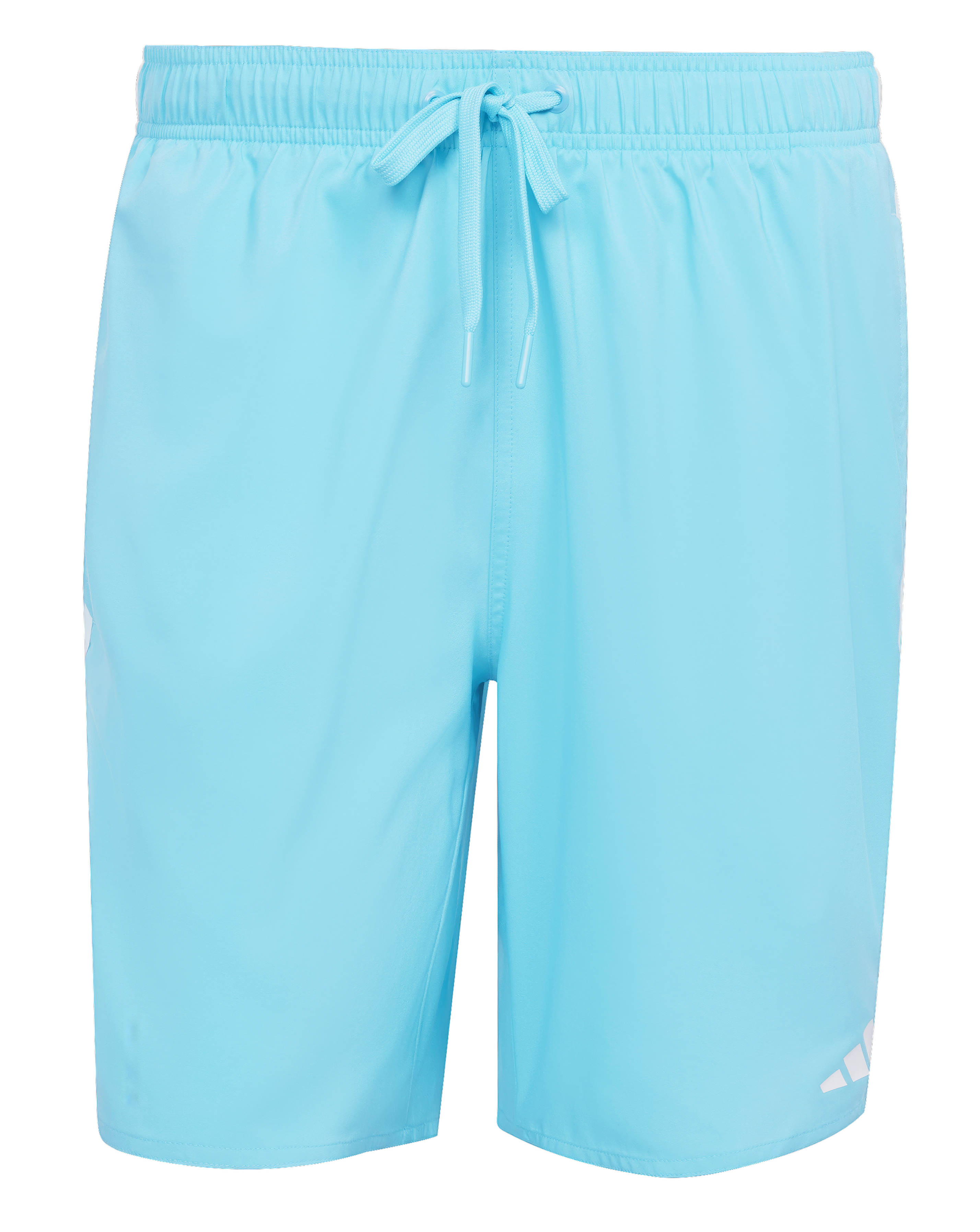 Adidas Men's Blue Stripes Swim Shorts Size 3
