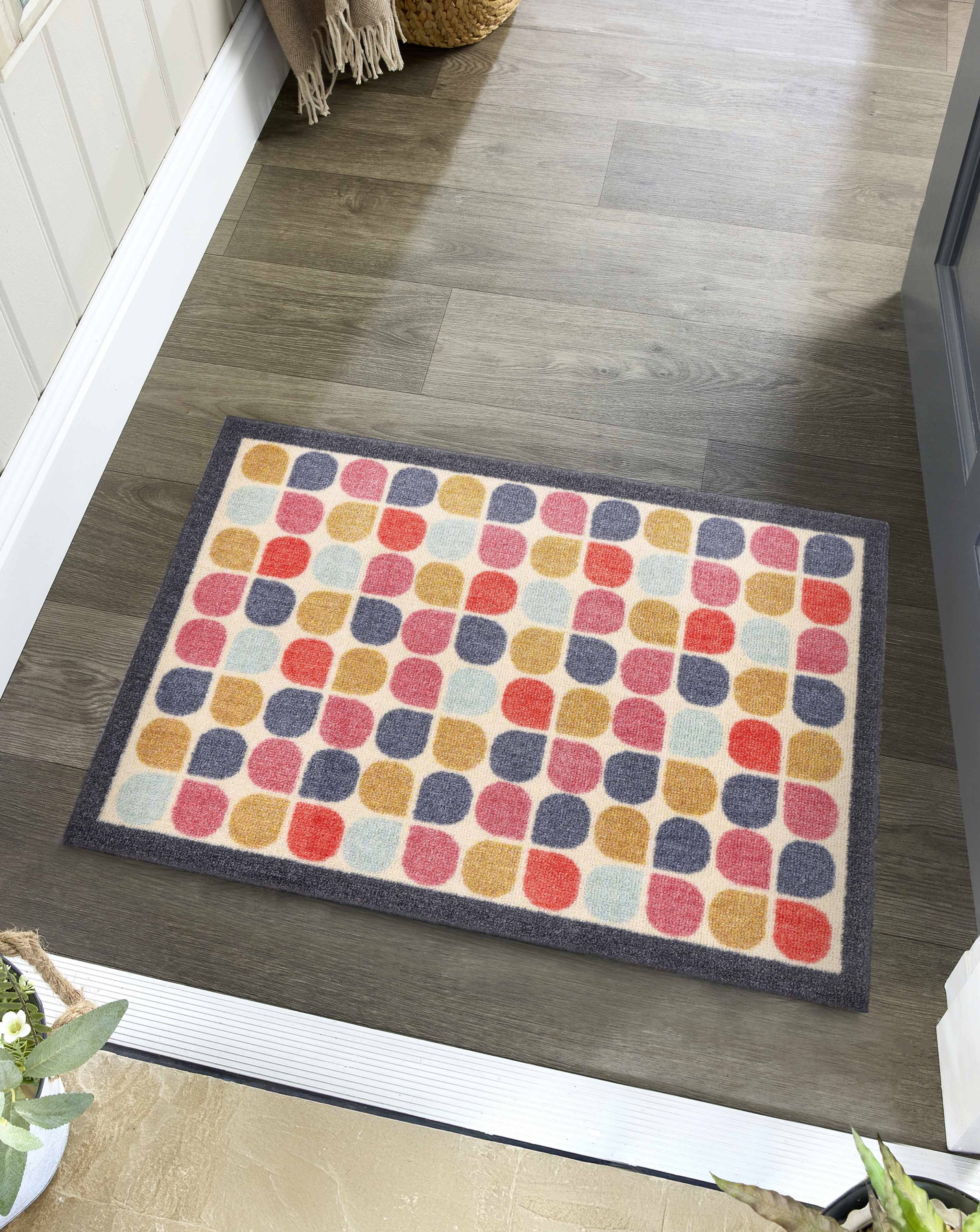 My Mat Indoor Retro Clover Doormat
