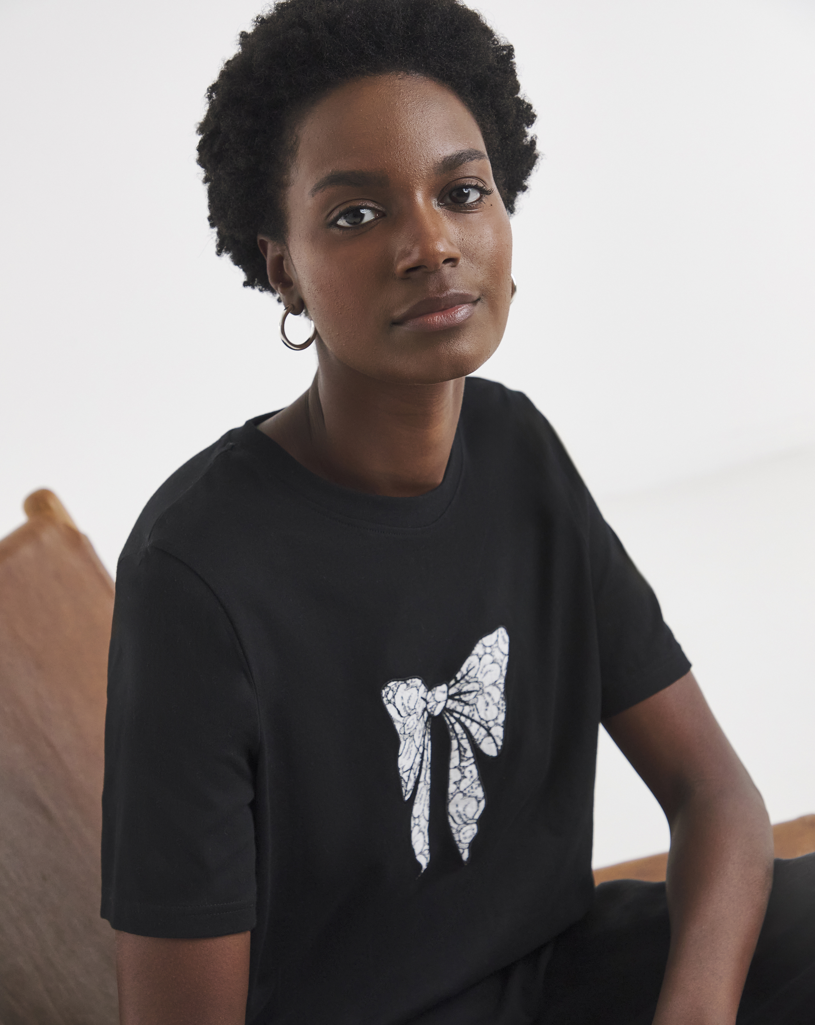 Bow Lace T-Shirt