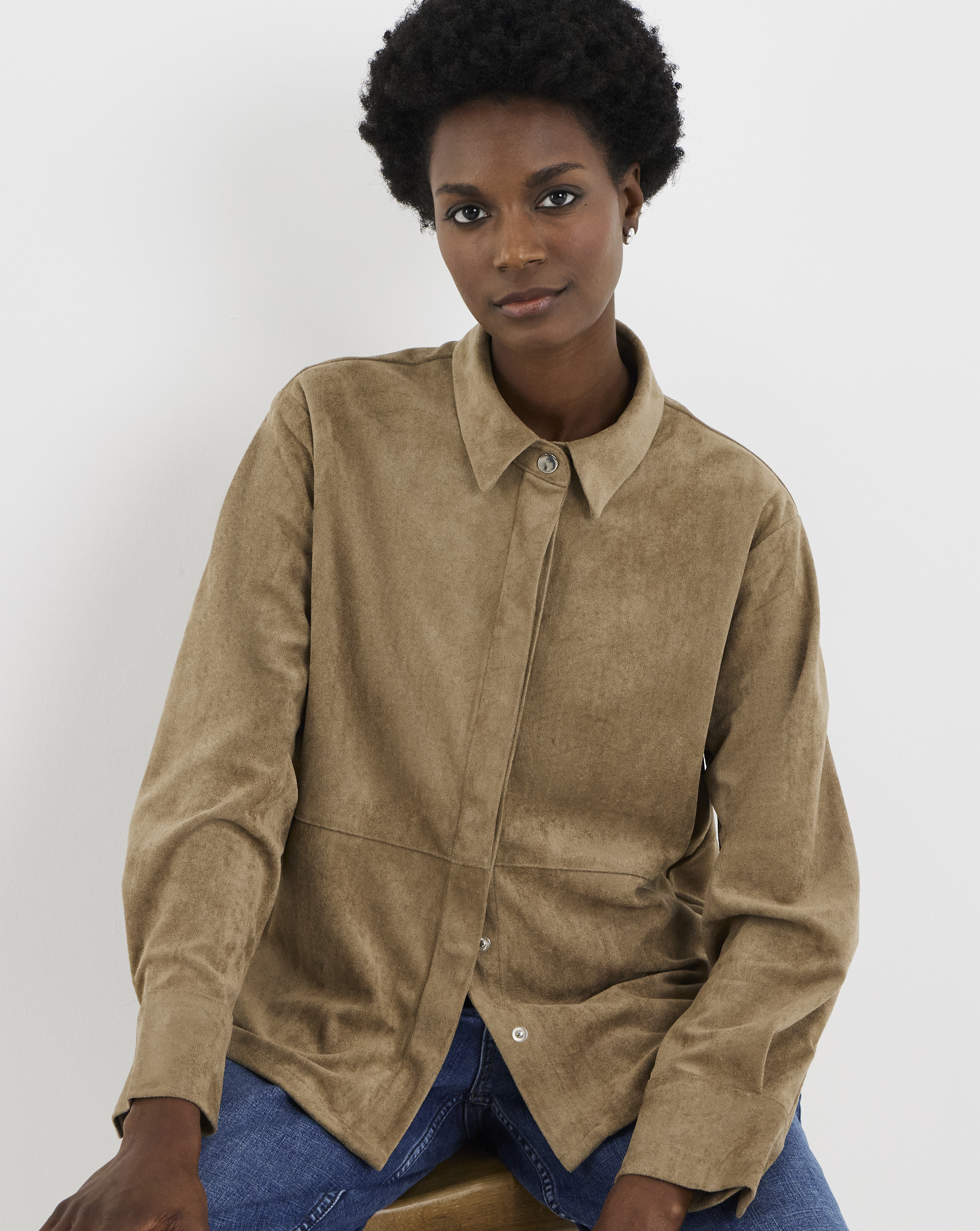 Suedette Shirt