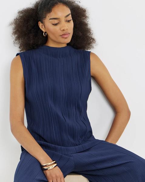 Vila Funnel Neck Top