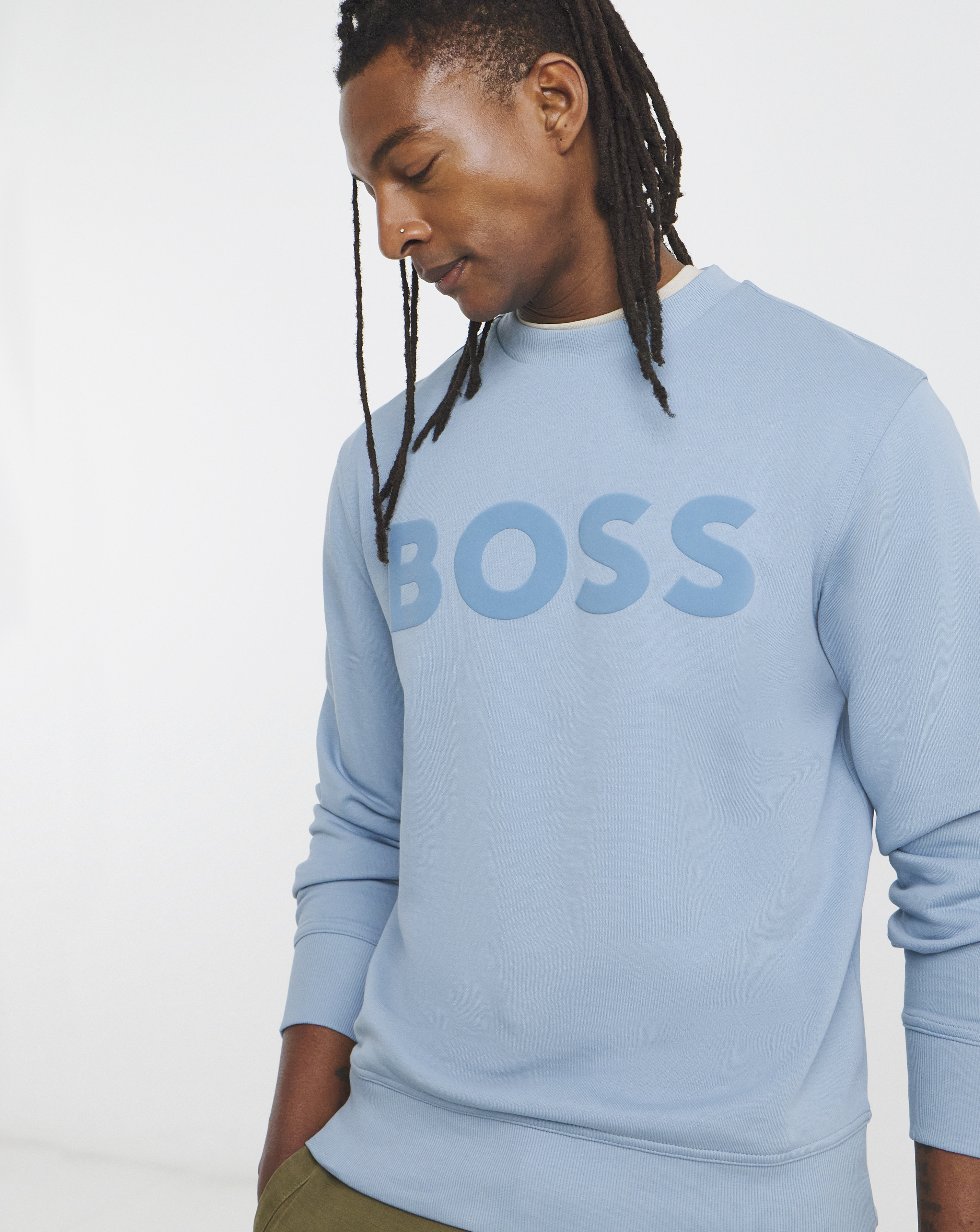 BOSS Classic Logo Crew Neck Sweat