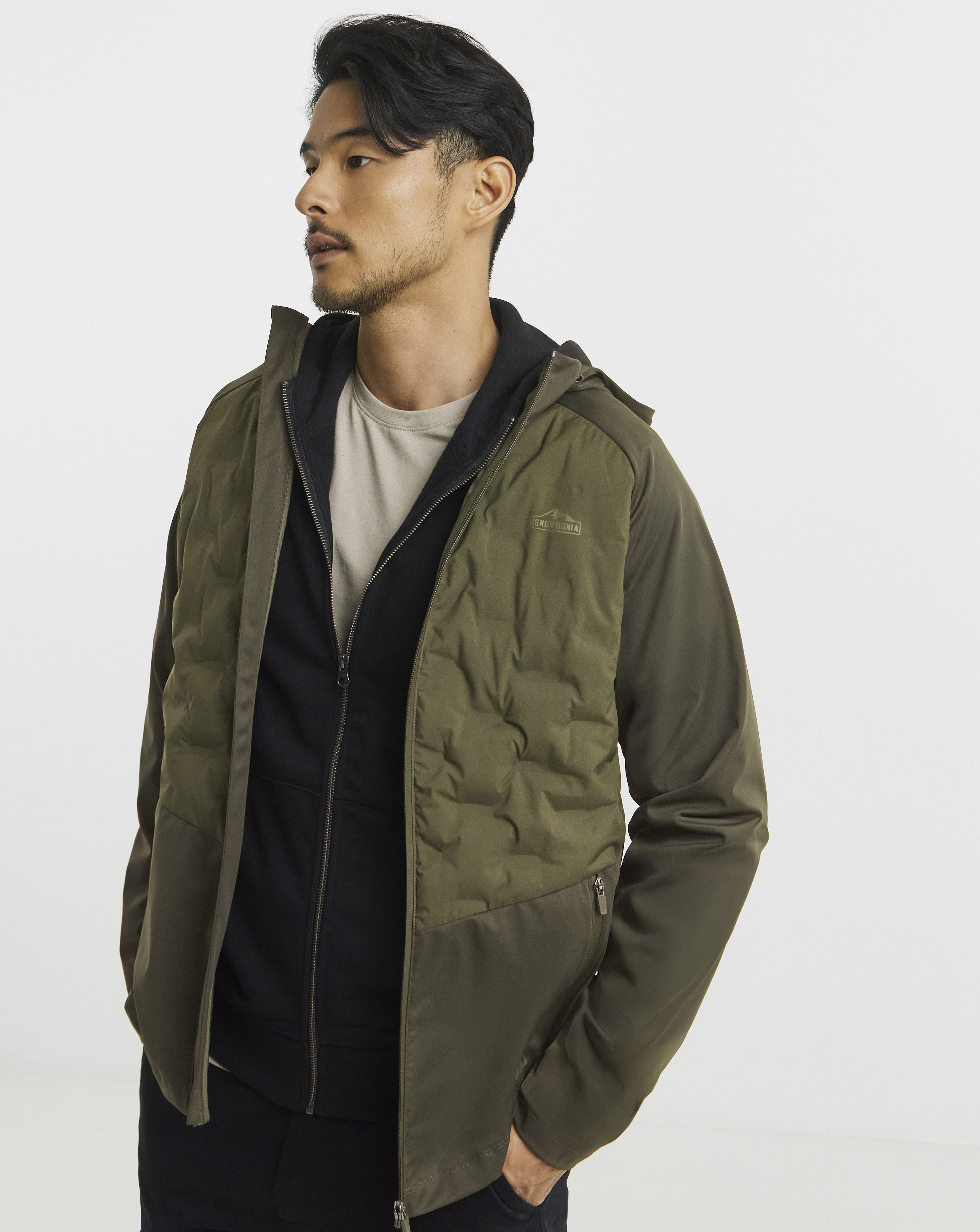 Snowdonia Showerproof Hybrid Jacket