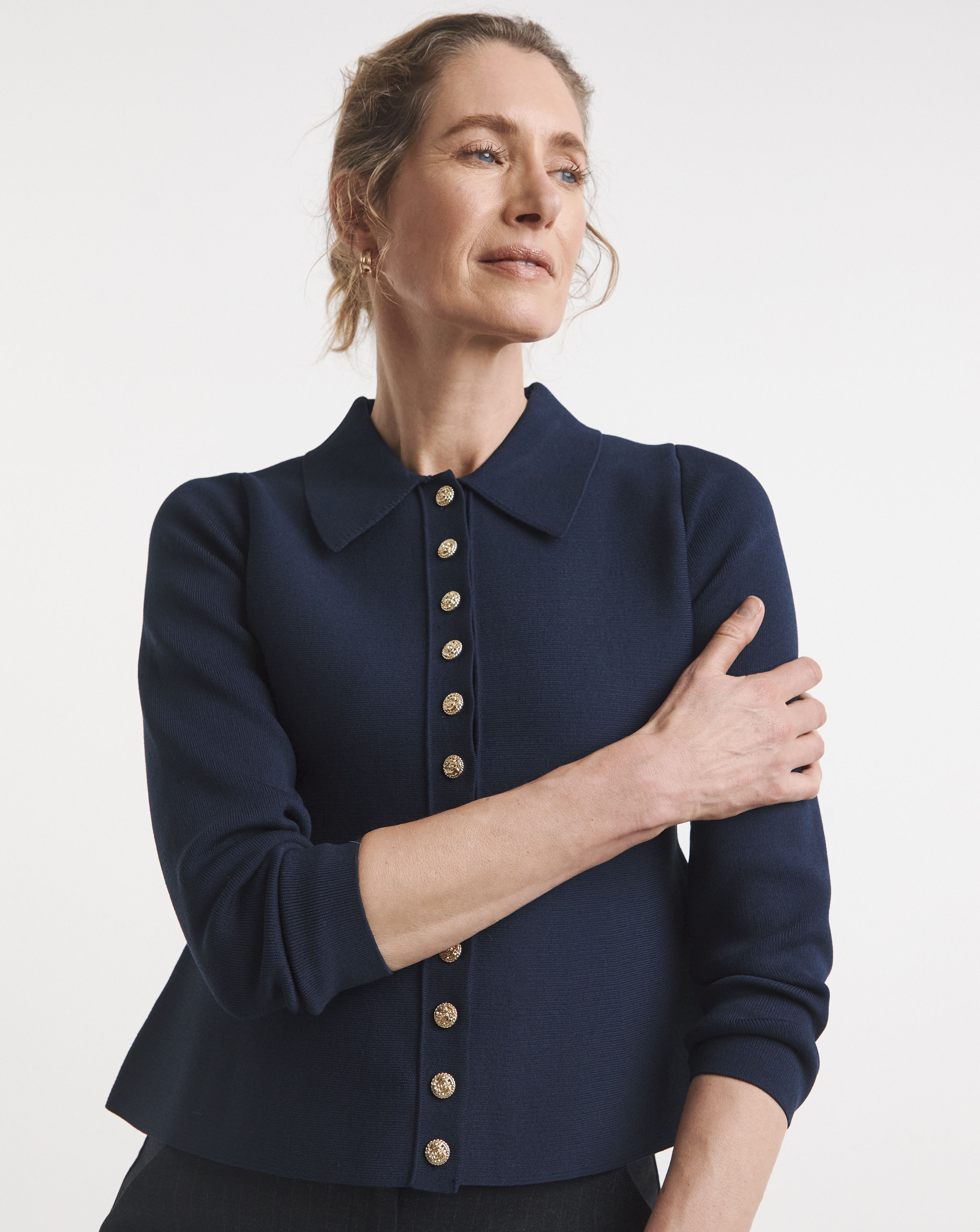 Peplum Knitted Jacket