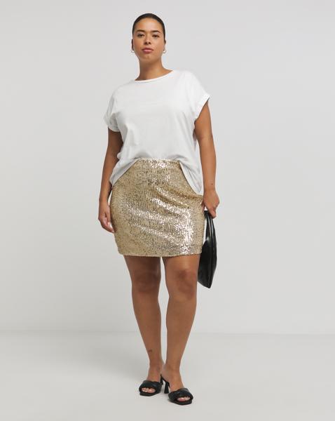 Sequin Mini Skirt